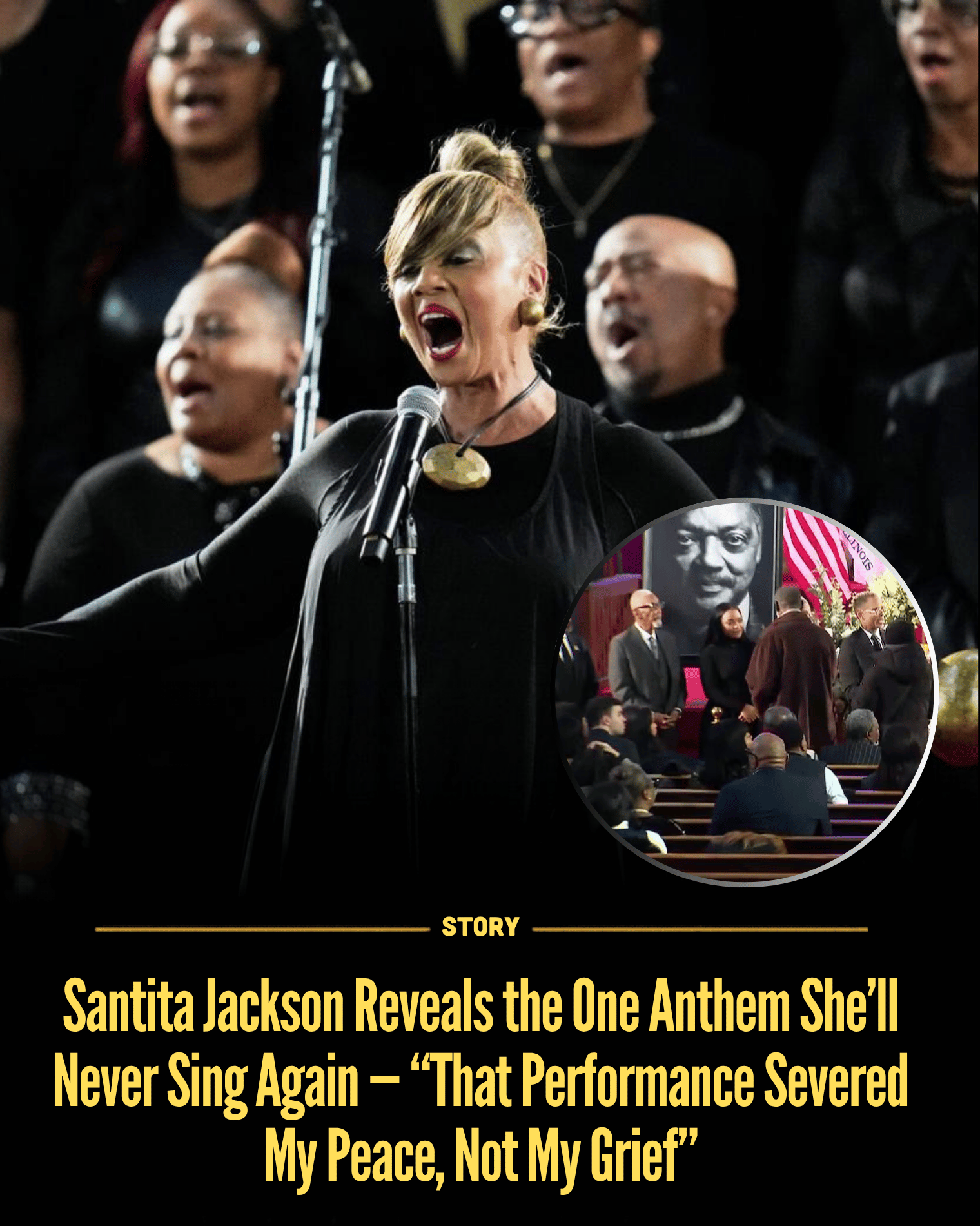 Santita Jackson Reveals the One Anthem She’ll Never Sing Again — “That Performance Severed My Peace, Not My Grief”