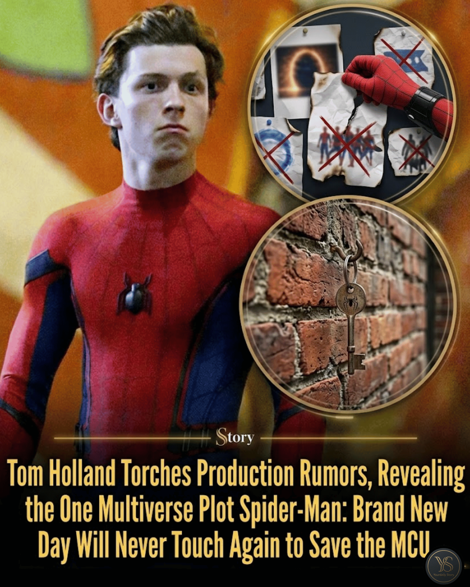 Tom Holland Torches Production Rumors, Revealing the One Multiverse Plot Spider-Man: Brand New Day Will Never Touch Again to Save the MCU.