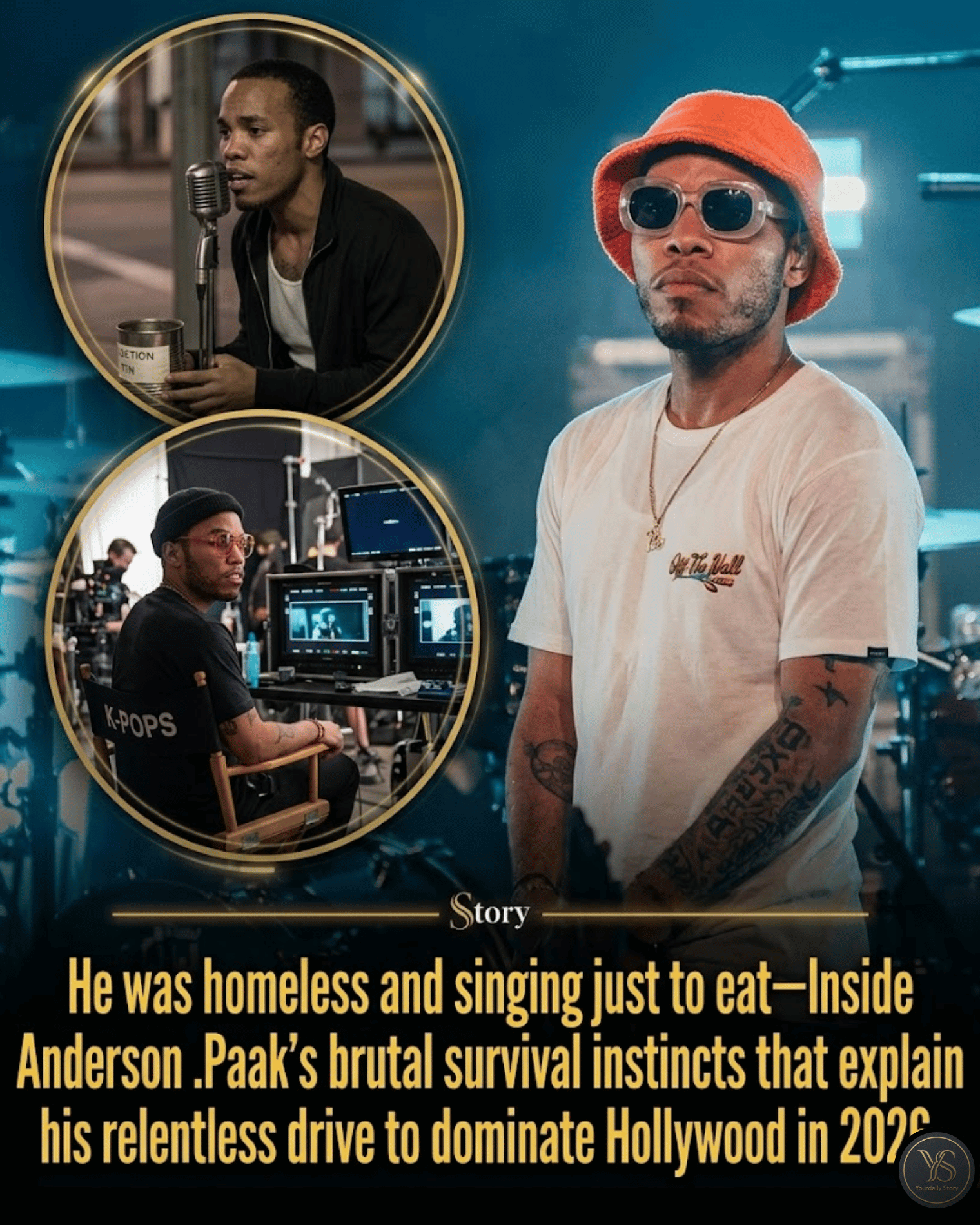 He was homeless and singing just to eat—Inside Anderson .Paak’s brutal survival instincts that explain his relentless drive to dominate Hollywood in 2026.