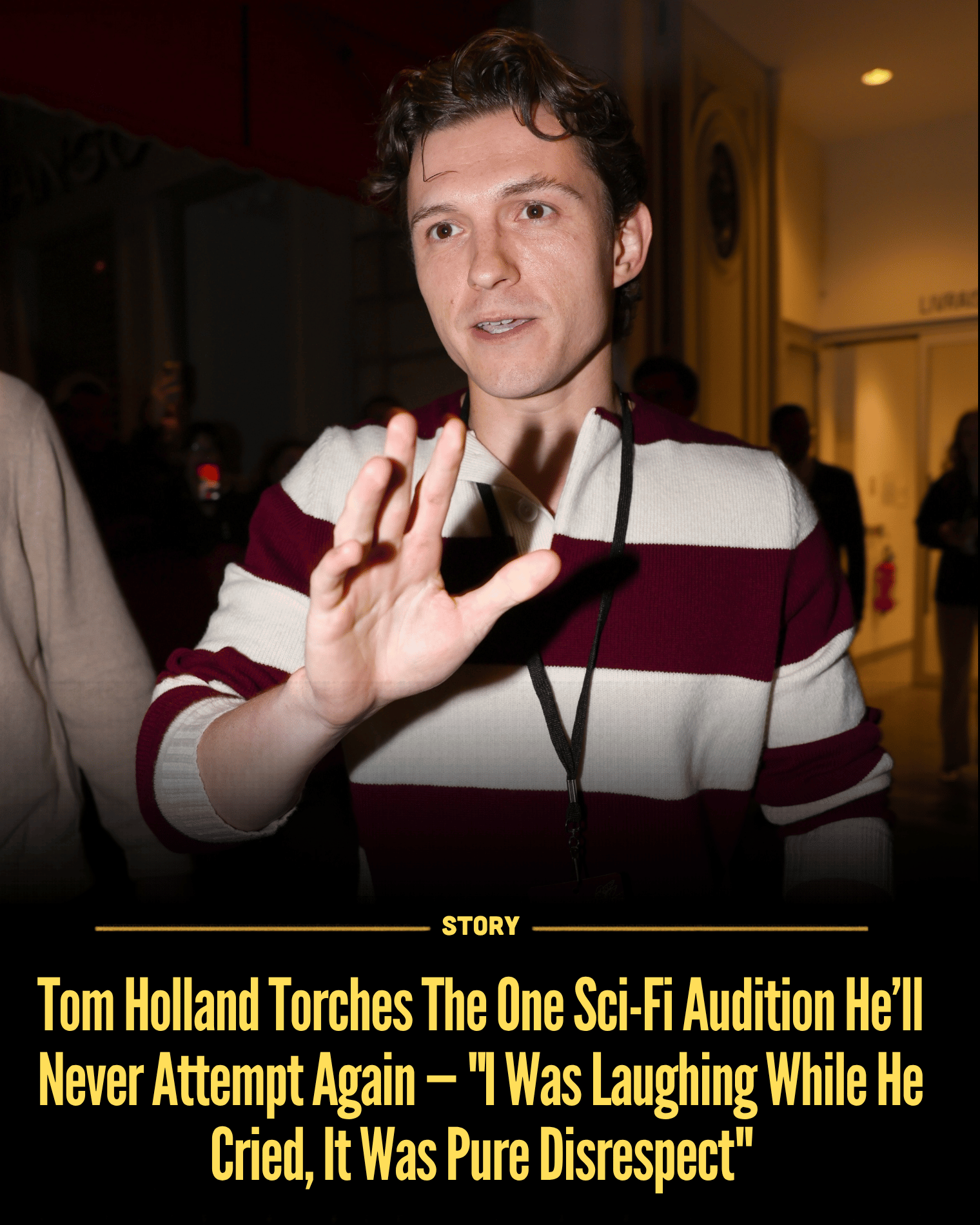 Tom Holland Torches The One Sci-Fi Audition He’ll Never Attempt Again — “I Was Laughing While He Cried, It Was Pure Disrespect”