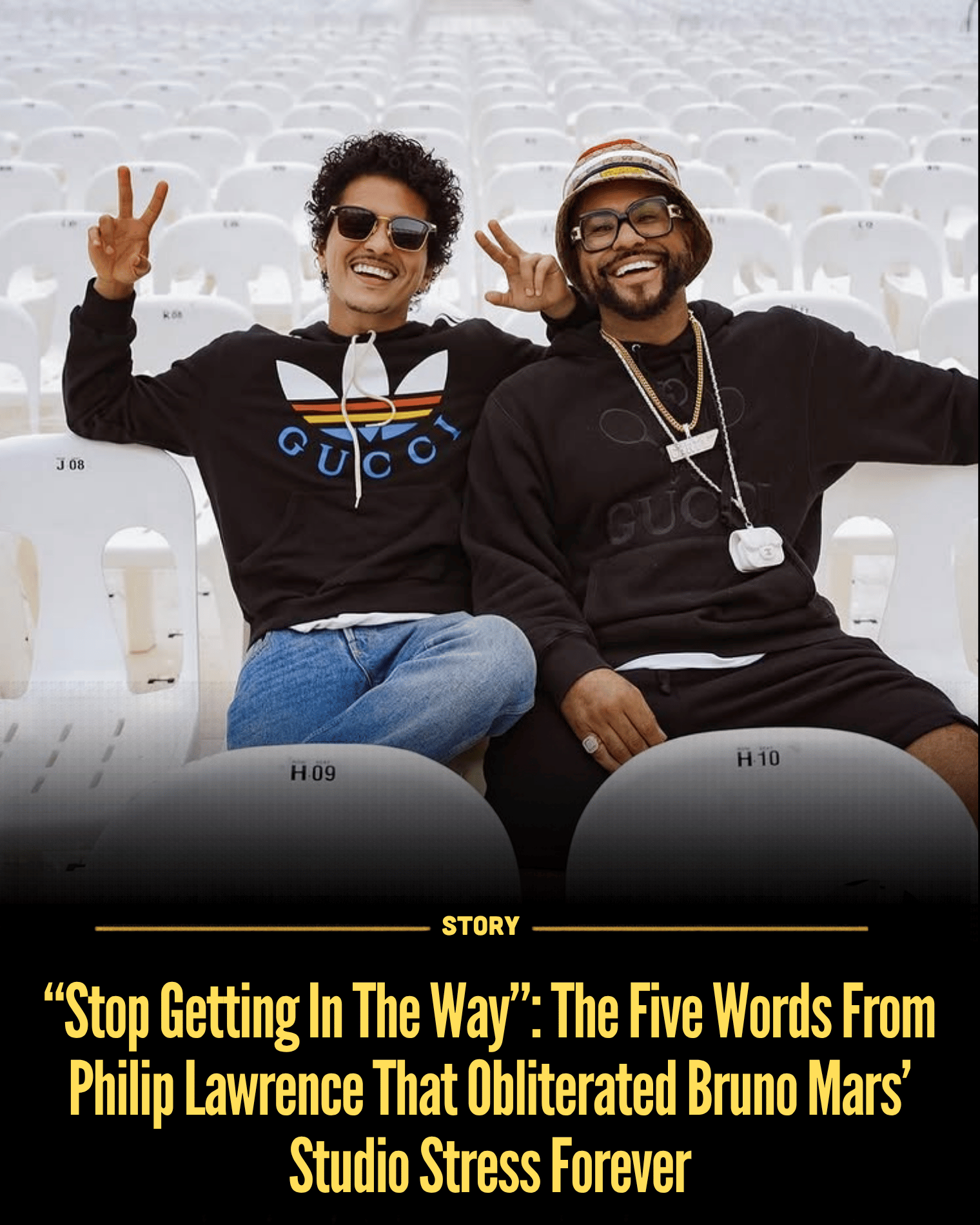 “Stop Getting In The Way”: The Five Words From Philip Lawrence That Obliterated Bruno Mars’ Studio Stress Forever