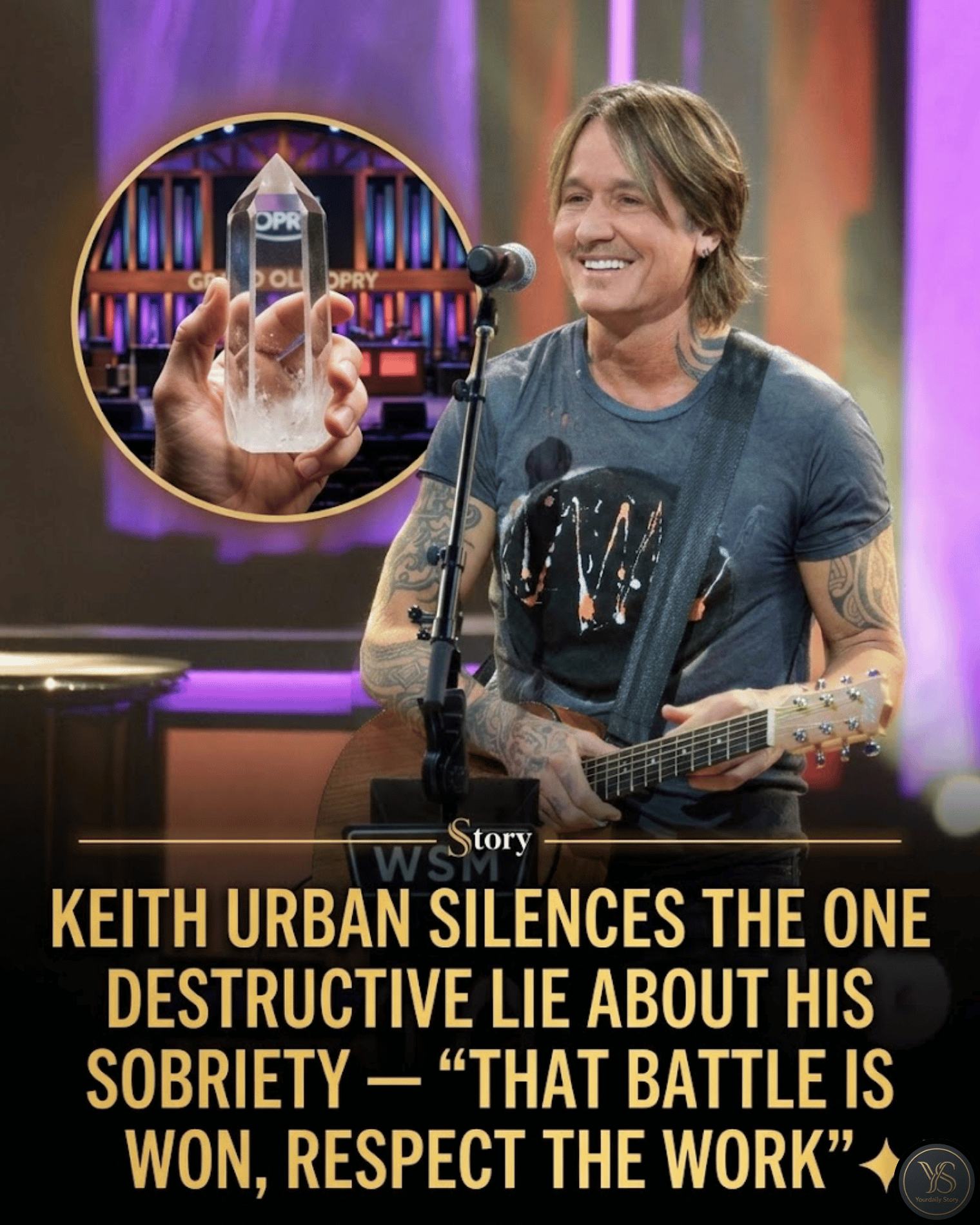 Keith Urban Silences the One Destructive Lie About His Sobriety — “That Battle Is Won, Respect The Work”