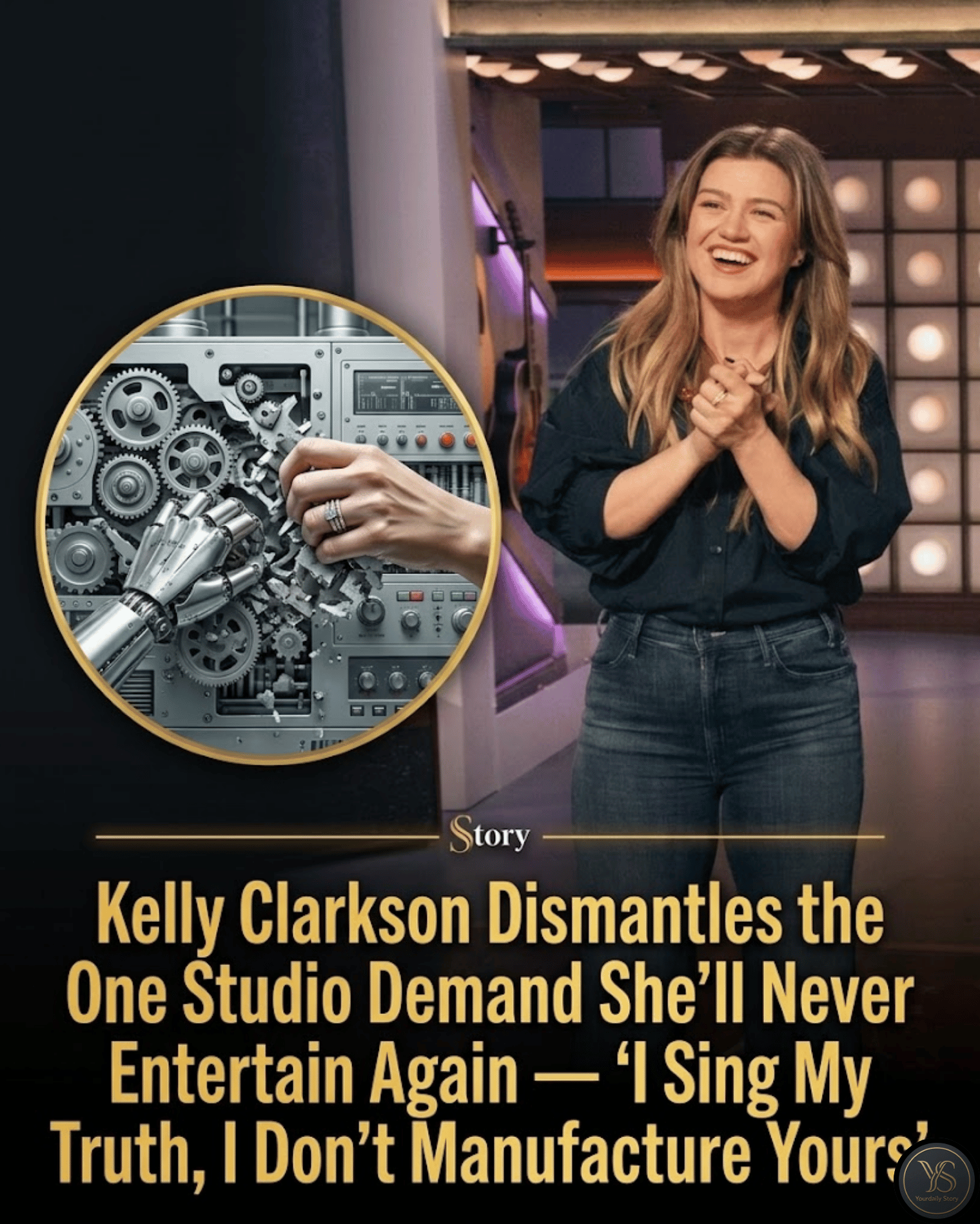 Kelly Clarkson Dismantles the One Studio Demand She’ll Never Entertain Again — “I Sing My Truth, I Don’t Manufacture Yours”