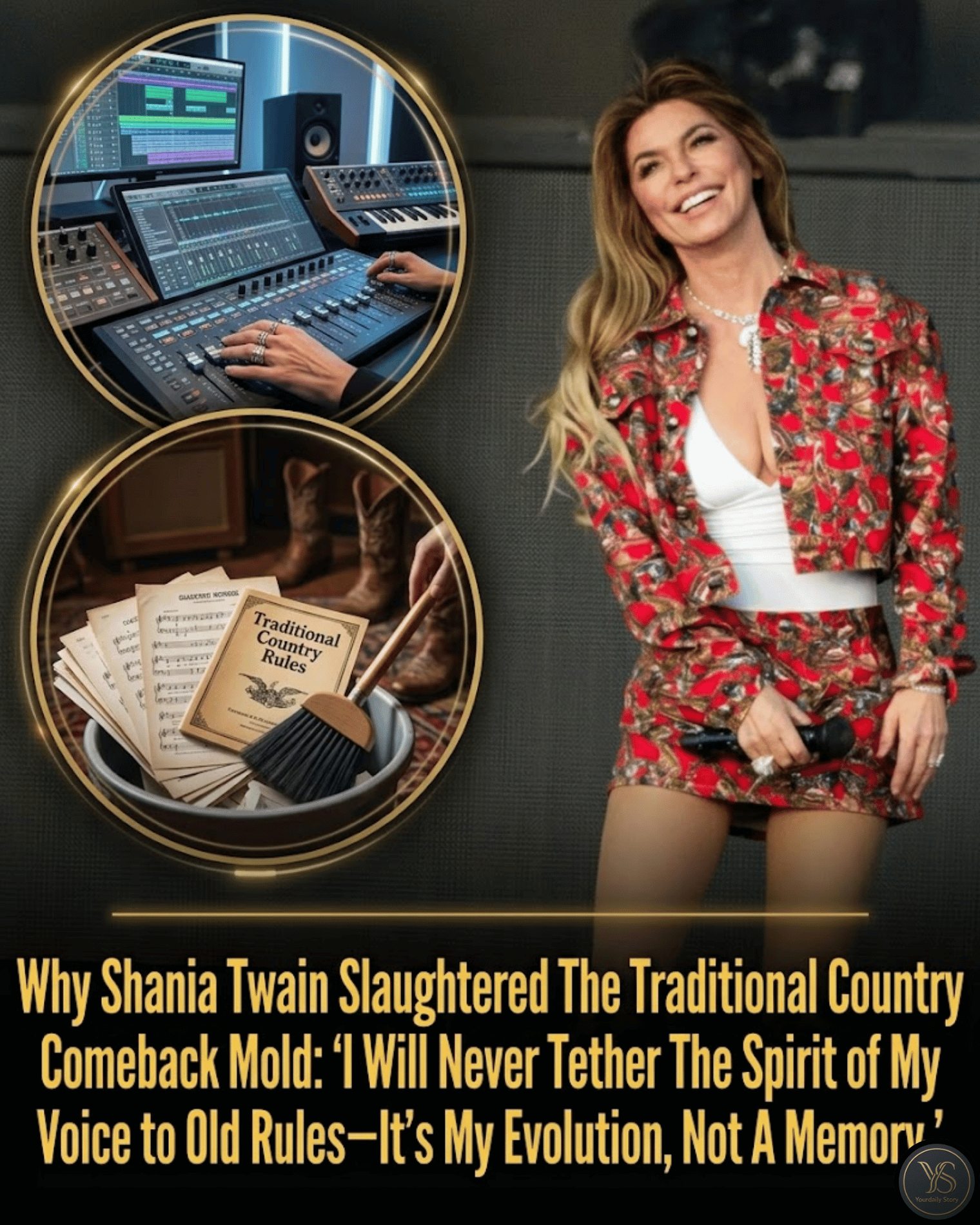 Why Shania Twain Slaughtered The Traditional Country Comeback Mold: “I Will Never Tether The Spirit of My Voice to Old Rules—It’s My Evolution, Not A Memory.”