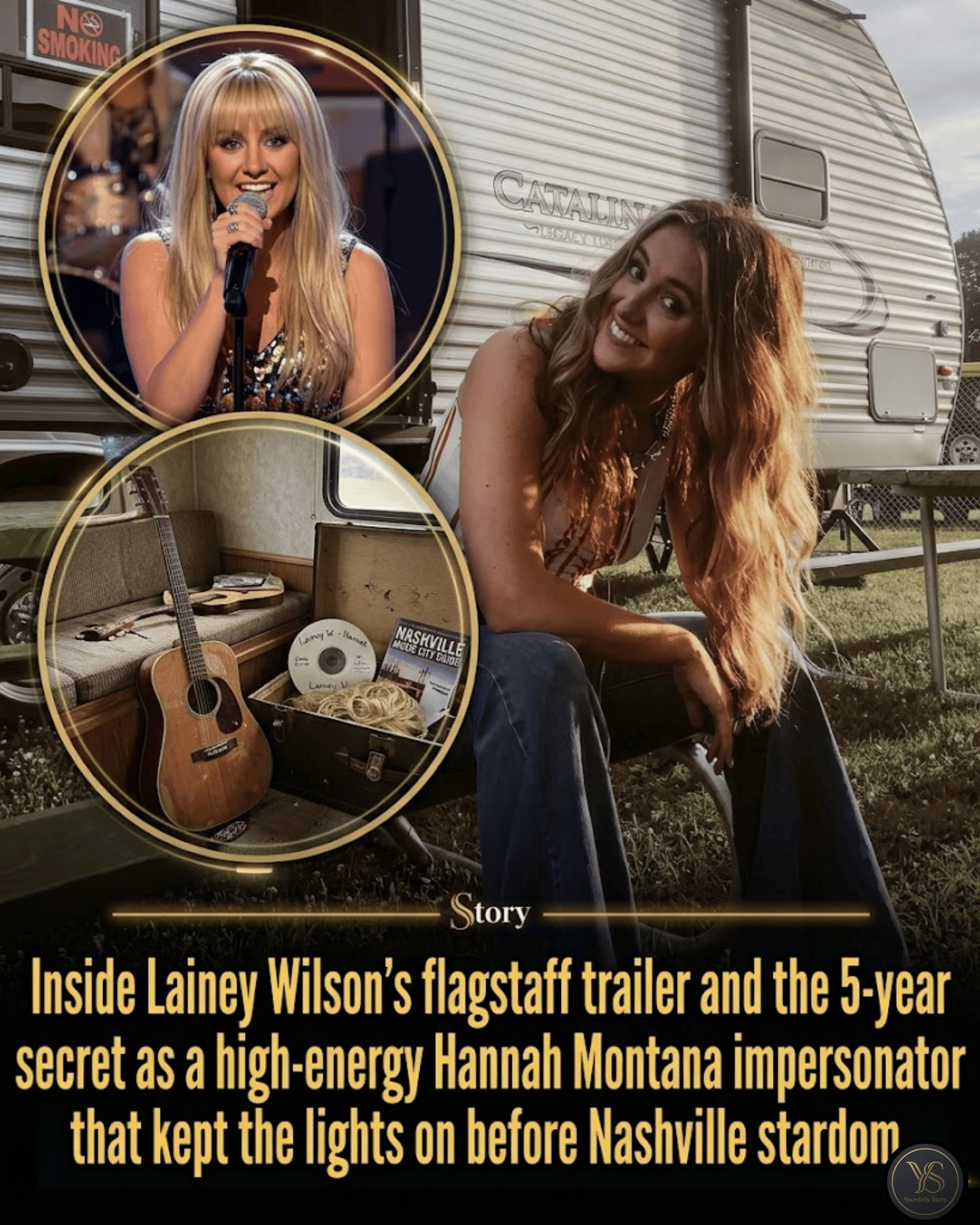 Inside Lainey Wilson’s flagstaff trailer and the 5-year secret as a high-energy Hannah Montana impersonator that kept the lights on before Nashville stardom.