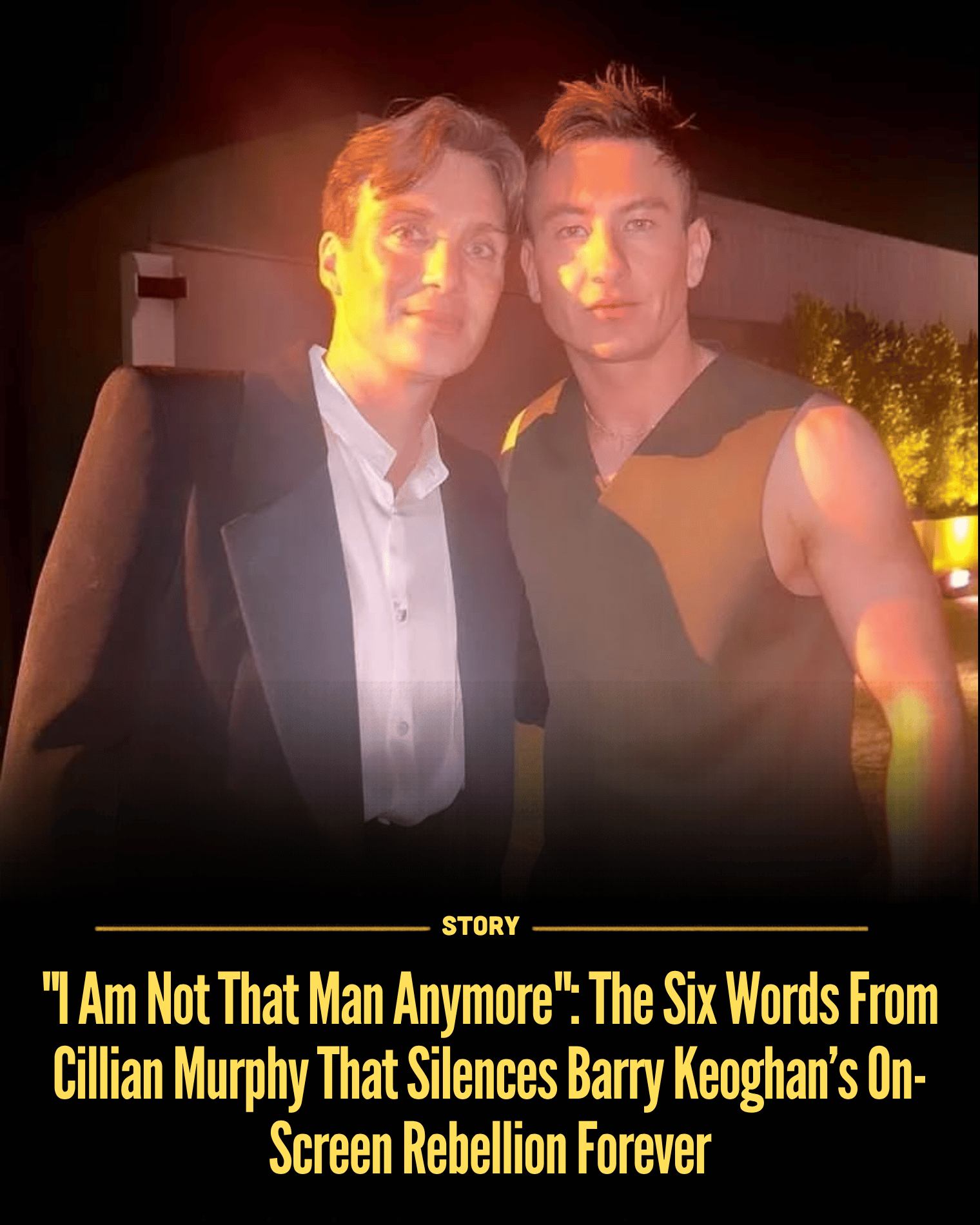 “I Am Not That Man Anymore”: The Six Words From Cillian Murphy That Silences Barry Keoghan’s On-Screen Rebellion Forever