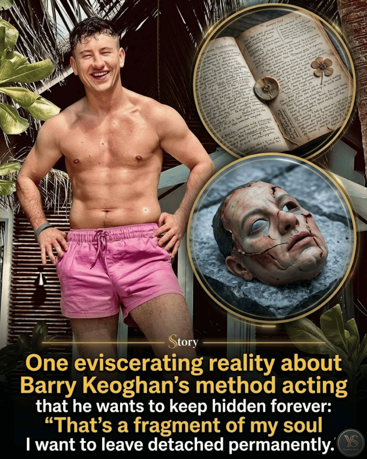 One eviscerating reality about Barry Keoghan’s method acting that he wants to keep hidden forever: “That’s a fragment of my soul I want to leave detached permanently.”
