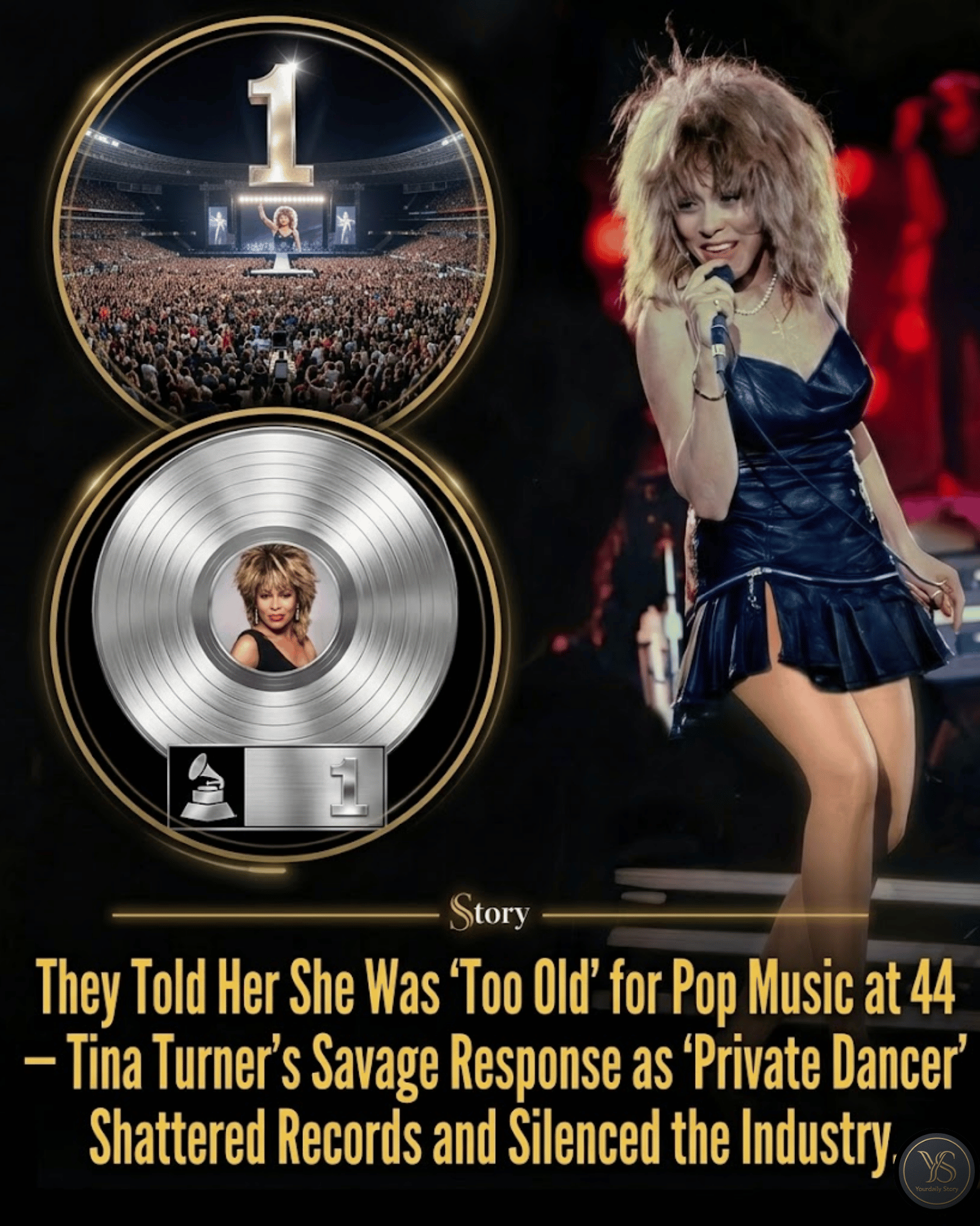 They Told Her She Was “Too Old” for Pop Music at 44 — Tina Turner’s Savage Response as “Private Dancer” Shattered Records and Silenced the Industry.