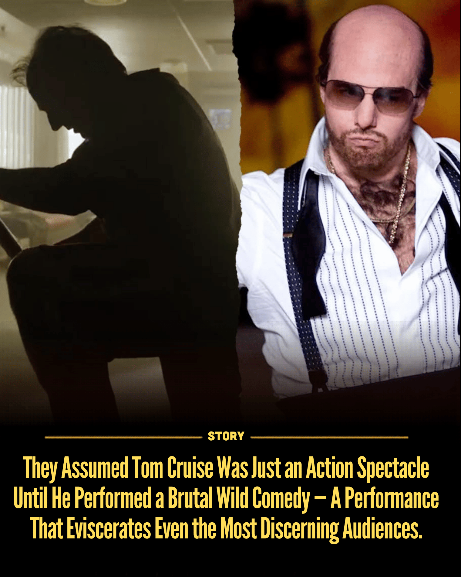 They Assumed Tom Cruise Was Just an Action Spectacle Until He Performed a Brutal Wild Comedy — A Performance That Eviscerates Even the Most Discerning Audiences.