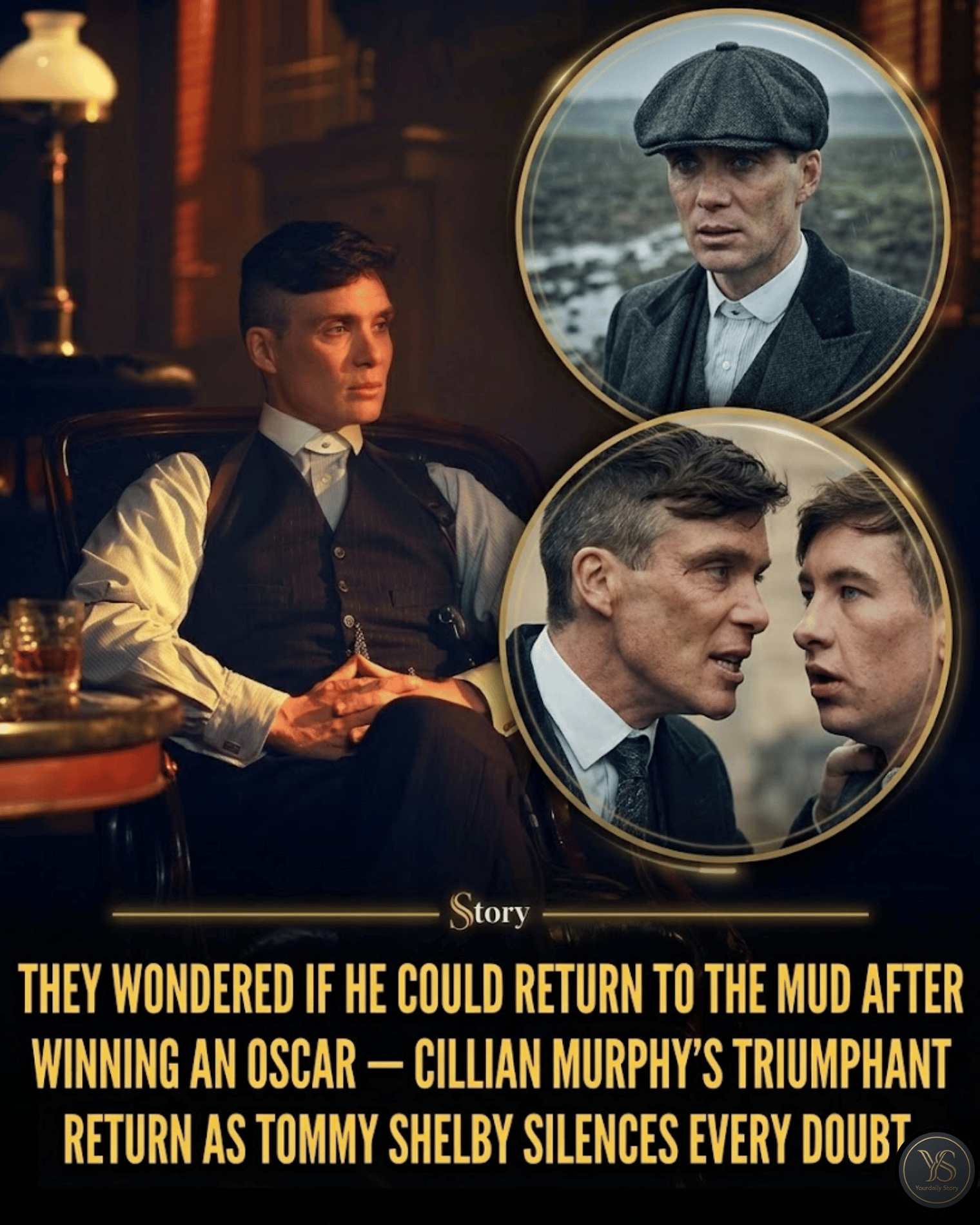 They Wondered if He Could Return to the Mud After Winning an Oscar — Cillian Murphy’s Triumphant Return as Tommy Shelby Silences Every Doubt.