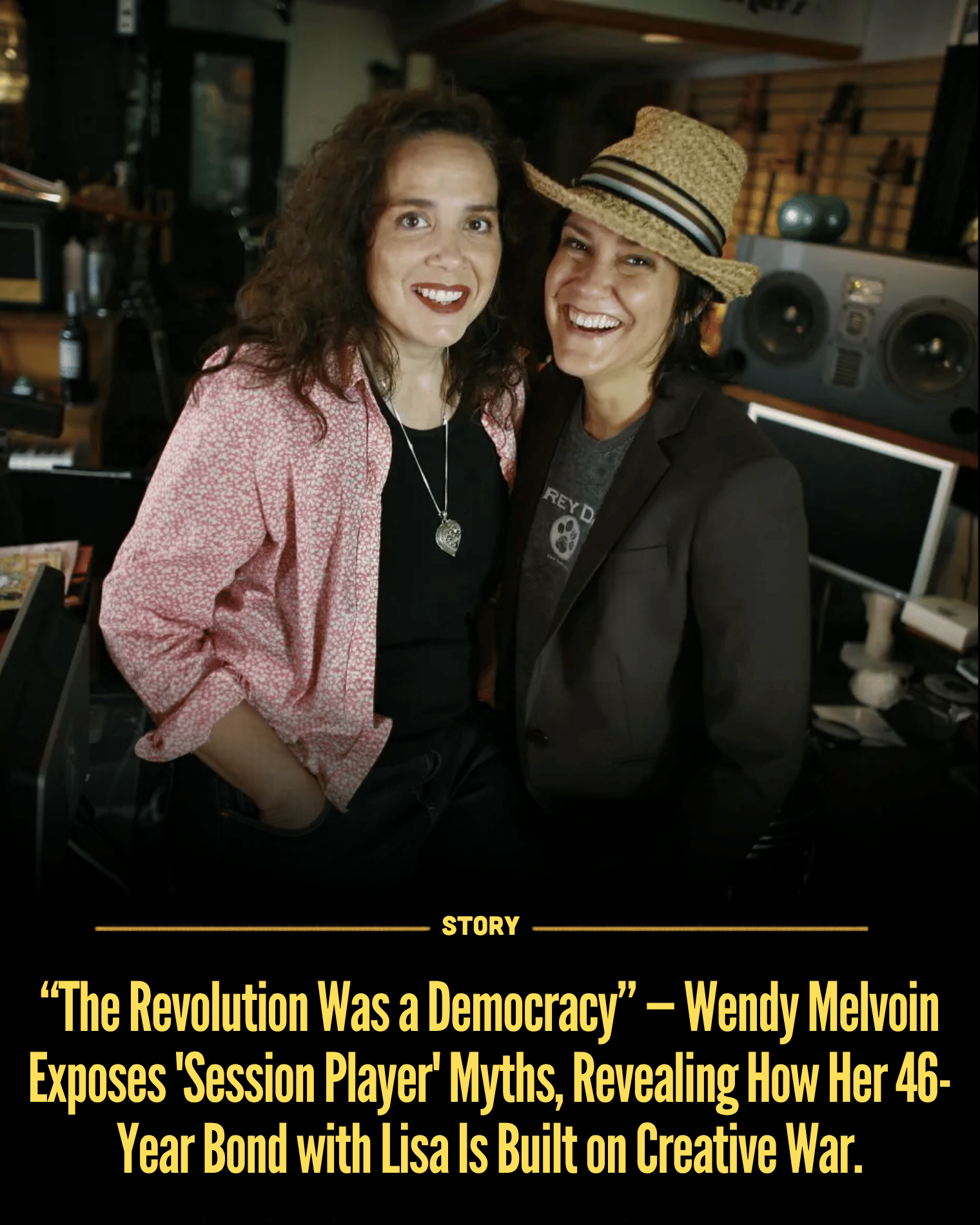 “The Revolution Was a Democracy” — Wendy Melvoin Exposes ‘Session Player’ Myths, Revealing How Her 46-Year Bond with Lisa Is Built on Creative War.