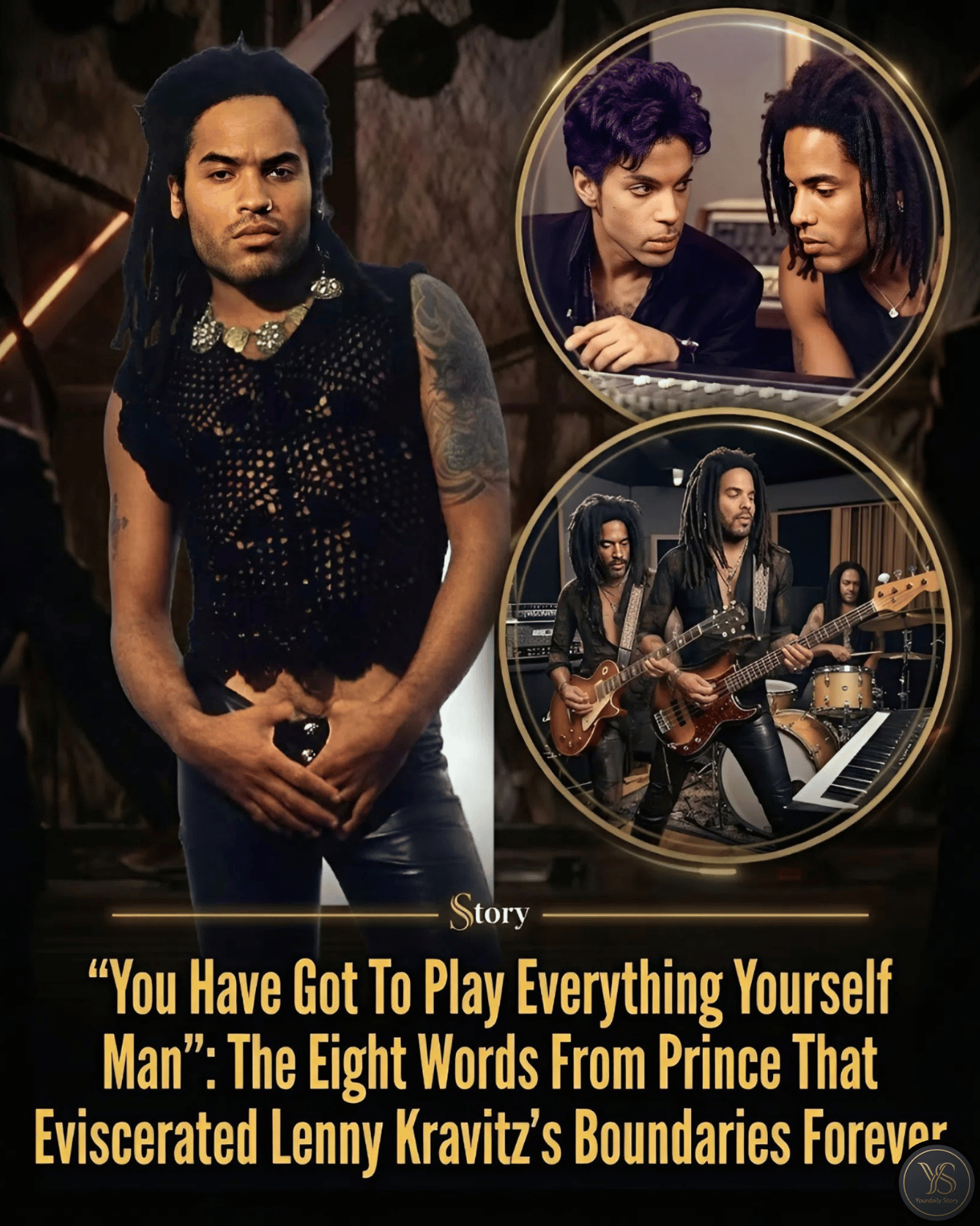 “You Have Got To Play Everything Yourself Man”: The Eight Words From Prince That Eviscerated Lenny Kravitz’s Boundaries Forever