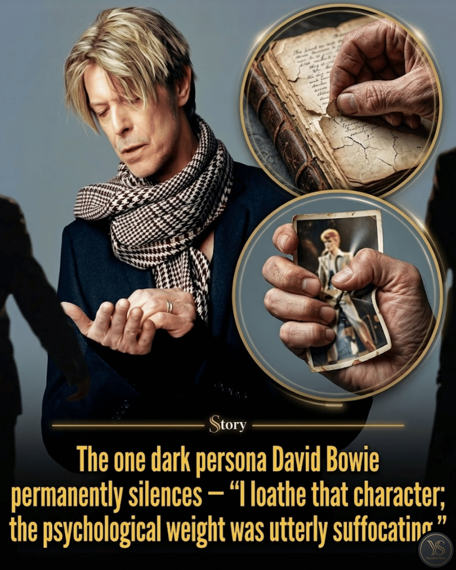 The one dark persona David Bowie permanently silences — “I loathe that character; the psychological weight was utterly suffocating.”