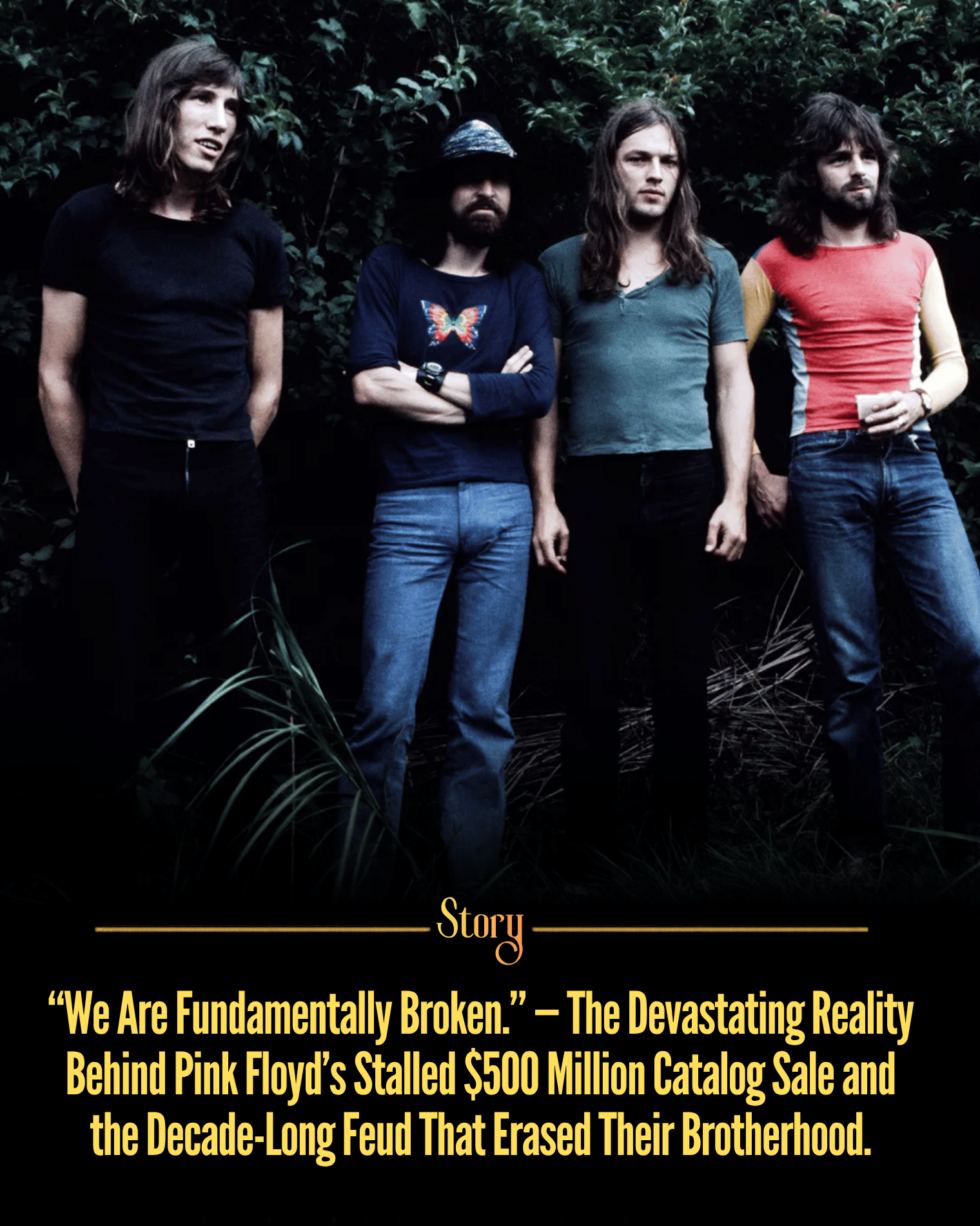 “We Are Fundamentally Broken.” — The Devastating Reality Behind Pink Floyd’s Stalled $500 Million Catalog Sale and the Decade-Long Feud That Erased Their Brotherhood.