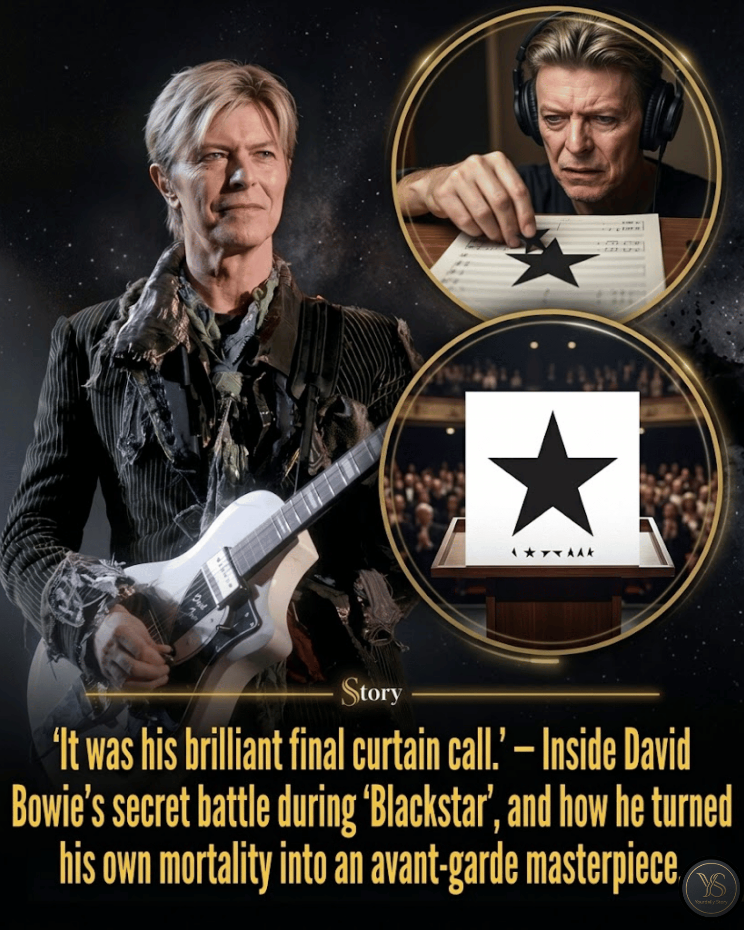 “It was his brilliant final curtain call.” — Inside David Bowie’s secret battle during ‘Blackstar’, and how he turned his own mortality into an avant-garde masterpiece.