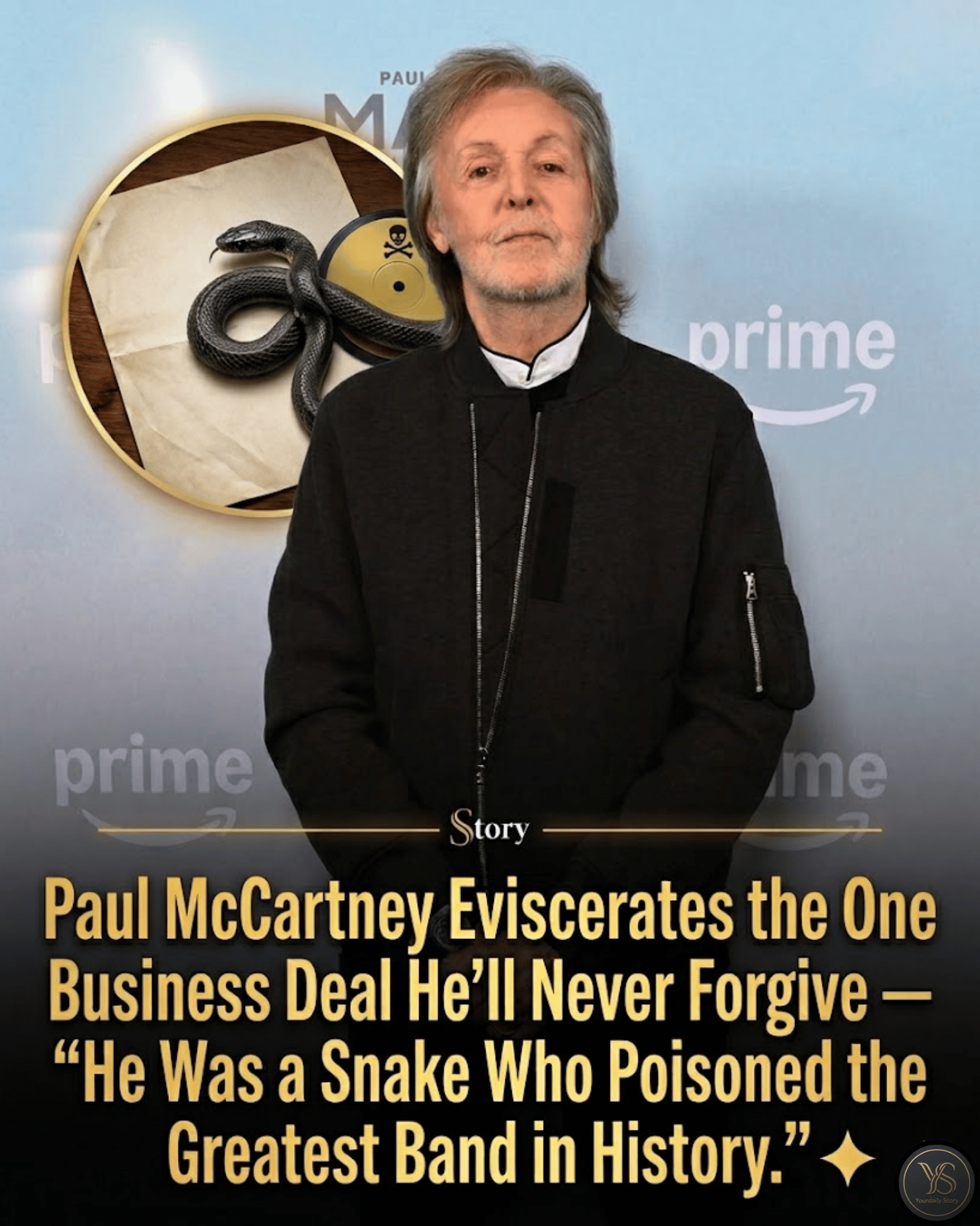 Paul McCartney Eviscerates the One Business Deal He’ll Never Forgive — “He Was a Snake Who Poisoned the Greatest Band in History.”