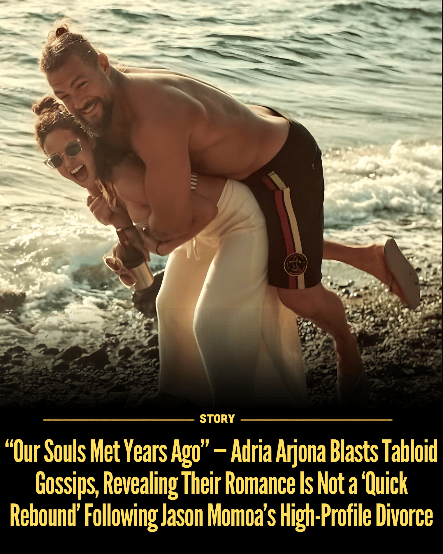 “Our Souls Met Years Ago” — Adria Arjona Blasts Tabloid Gossips, Revealing Their Romance Is Not a ‘Quick Rebound’ Following Jason Momoa’s High-Profile Divorce