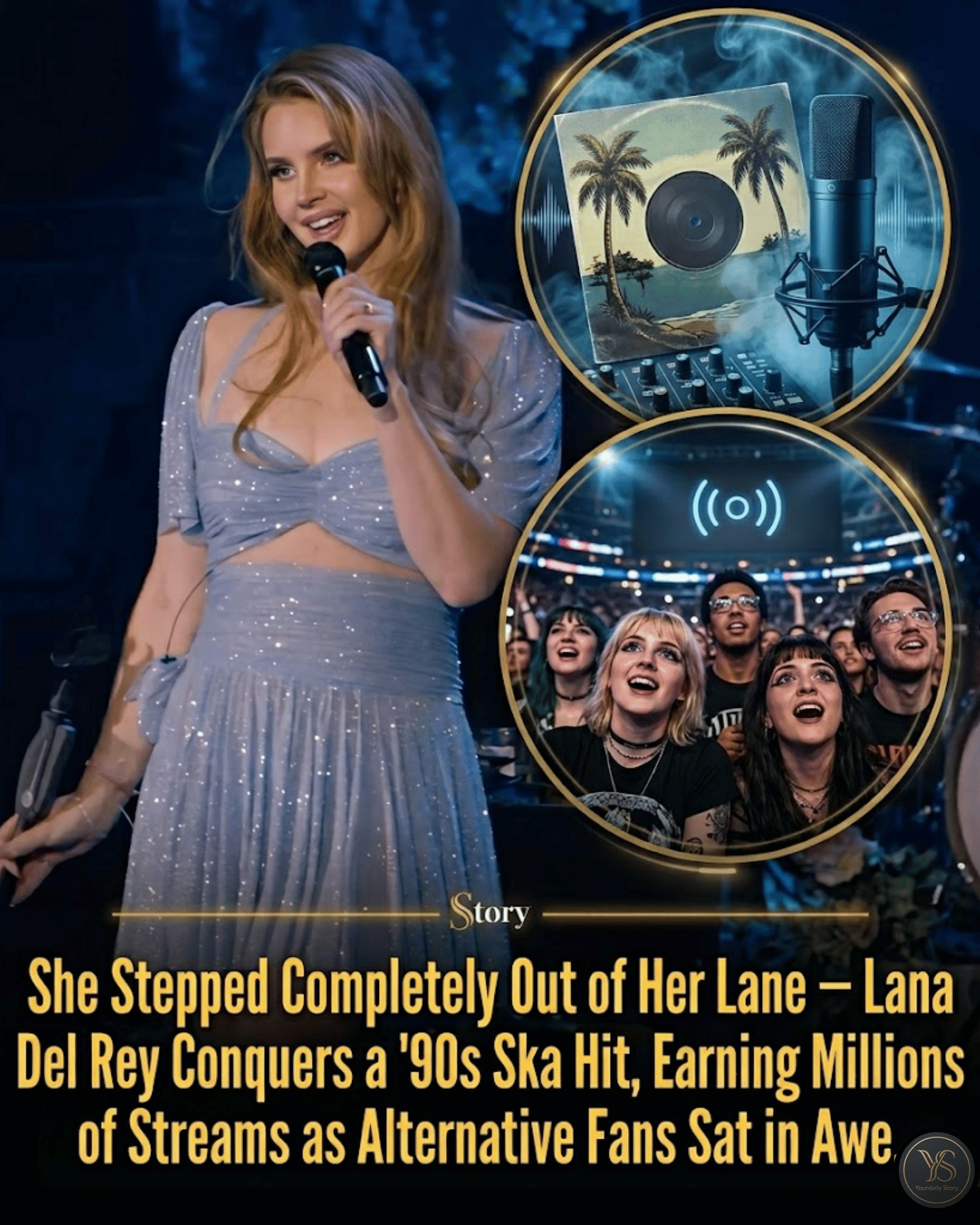 She Stepped Completely Out of Her Lane — Lana Del Rey Conquers a ’90s Ska Hit, Earning Millions of Streams as Alternative Fans Sat in Awe.