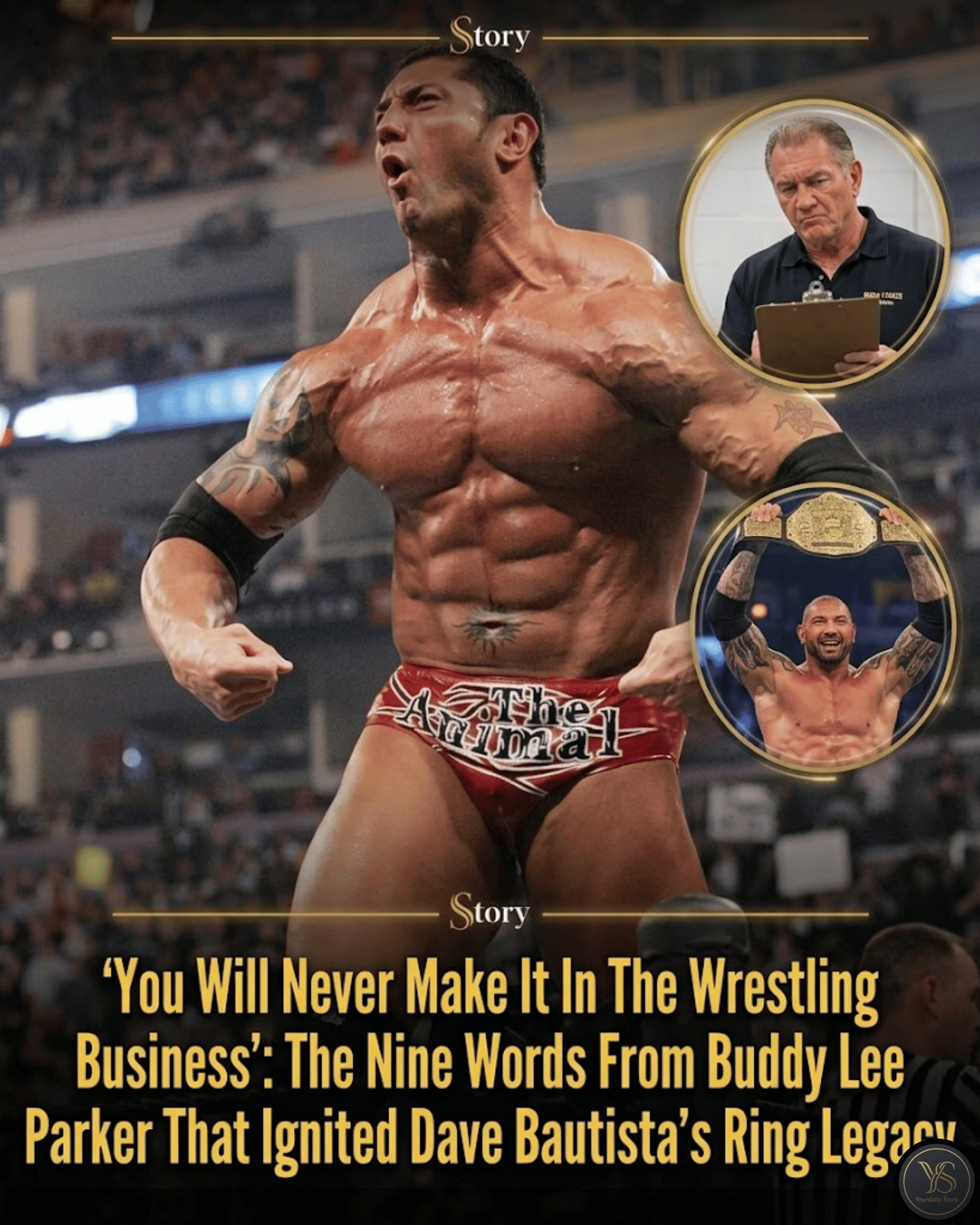 “You Will Never Make It In The Wrestling Business”: The Nine Words From Buddy Lee Parker That Ignited Dave Bautista’s Ring Legacy