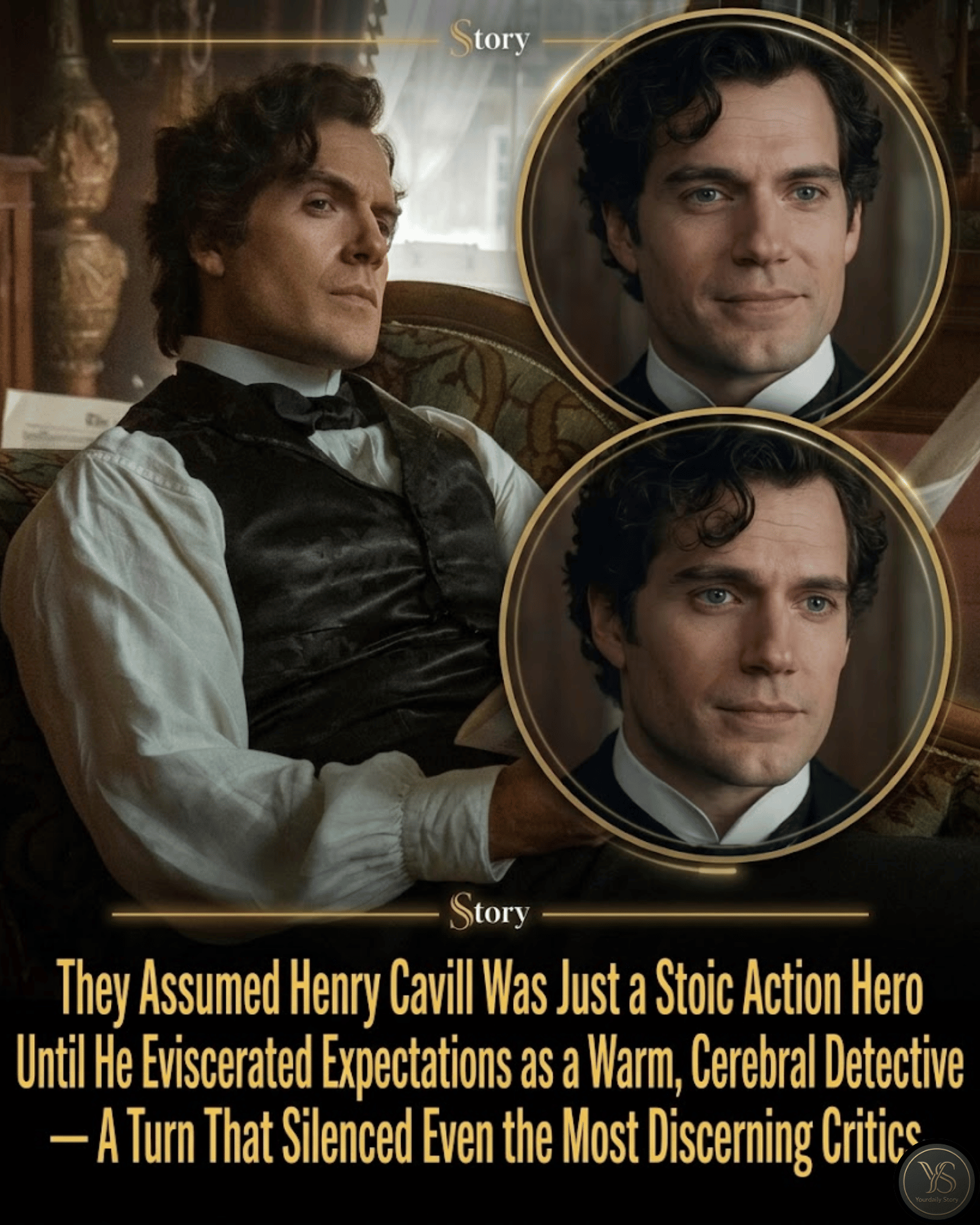 They Assumed Henry Cavill Was Just a Stoic Action Hero Until He Eviscerated Expectations as a Warm, Cerebral Detective — A Turn That Silenced Even the Most Discerning Critics.