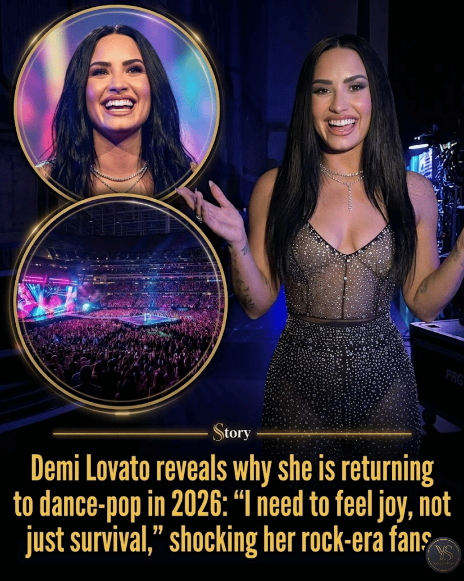 Demi Lovato reveals why she is returning to dance-pop in 2026: “I need to feel joy, not just survival,” shocking her rock-era fans.