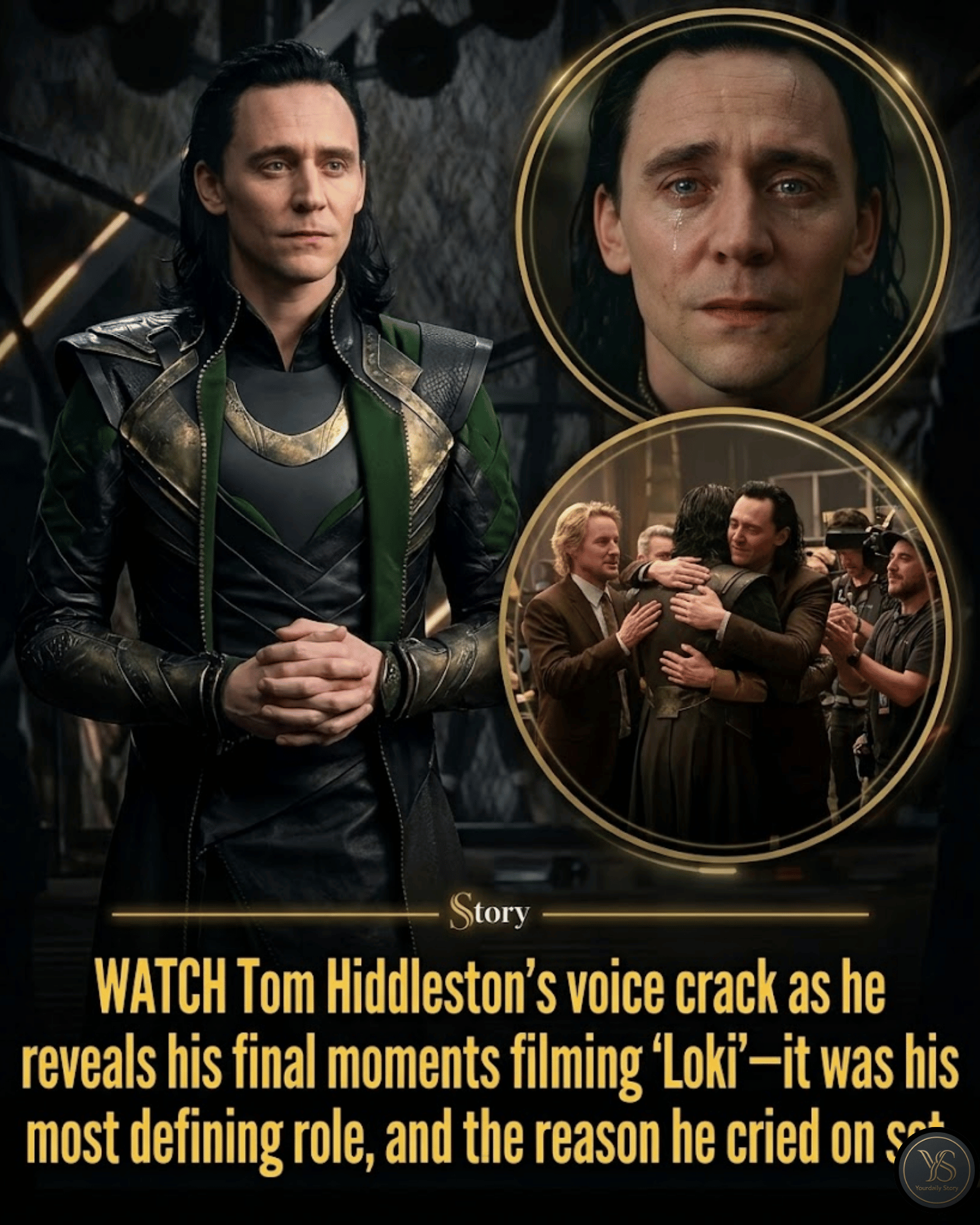 WATCH Tom Hiddleston’s voice crack as he reveals his final moments filming ‘Loki’—it was his most defining role, and the reason he cried on set.