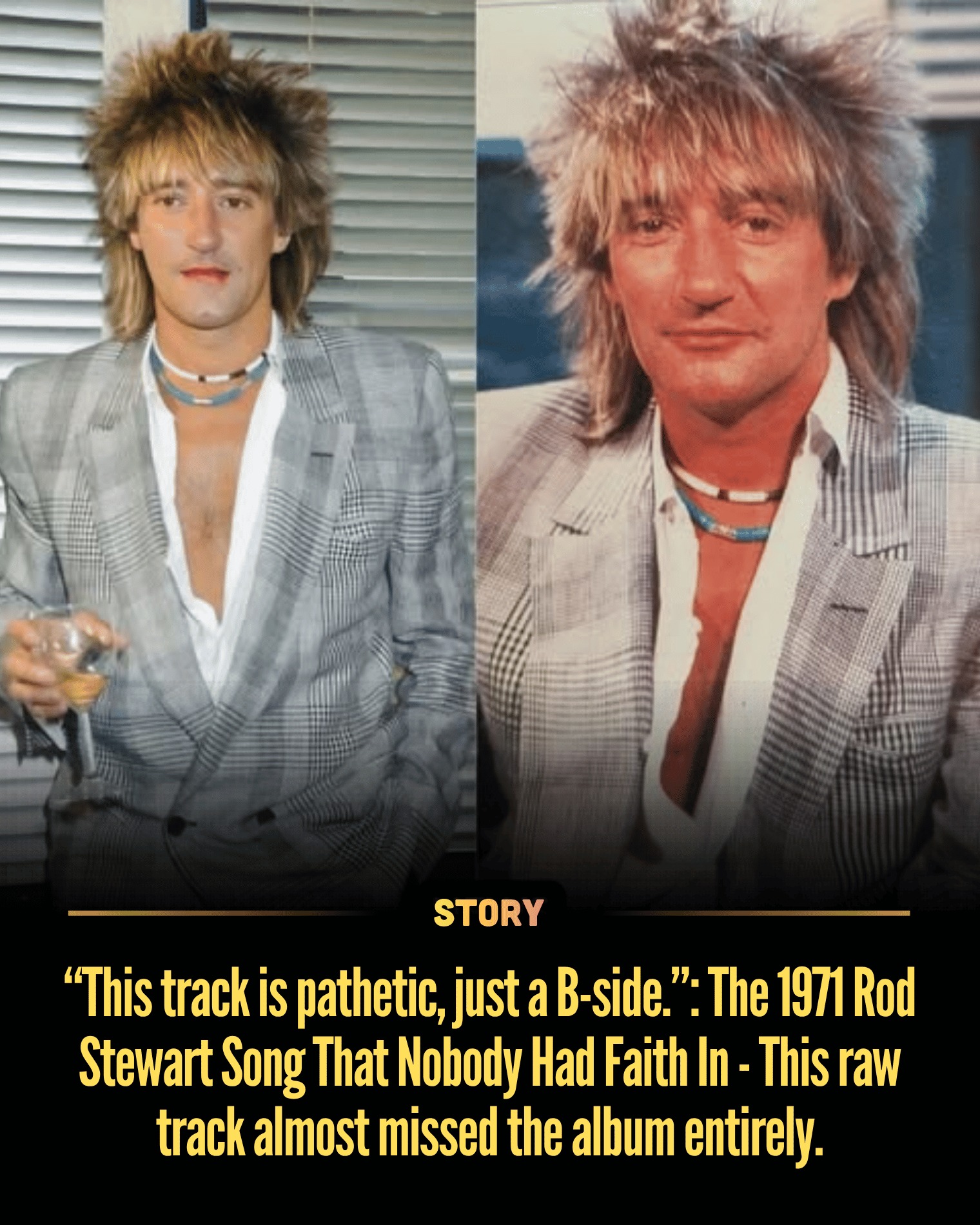 “This track is pathetic, just a B-side.”: The 1971 Rod Stewart Song That Nobody Had Faith In – This raw track almost missed the album entirely.