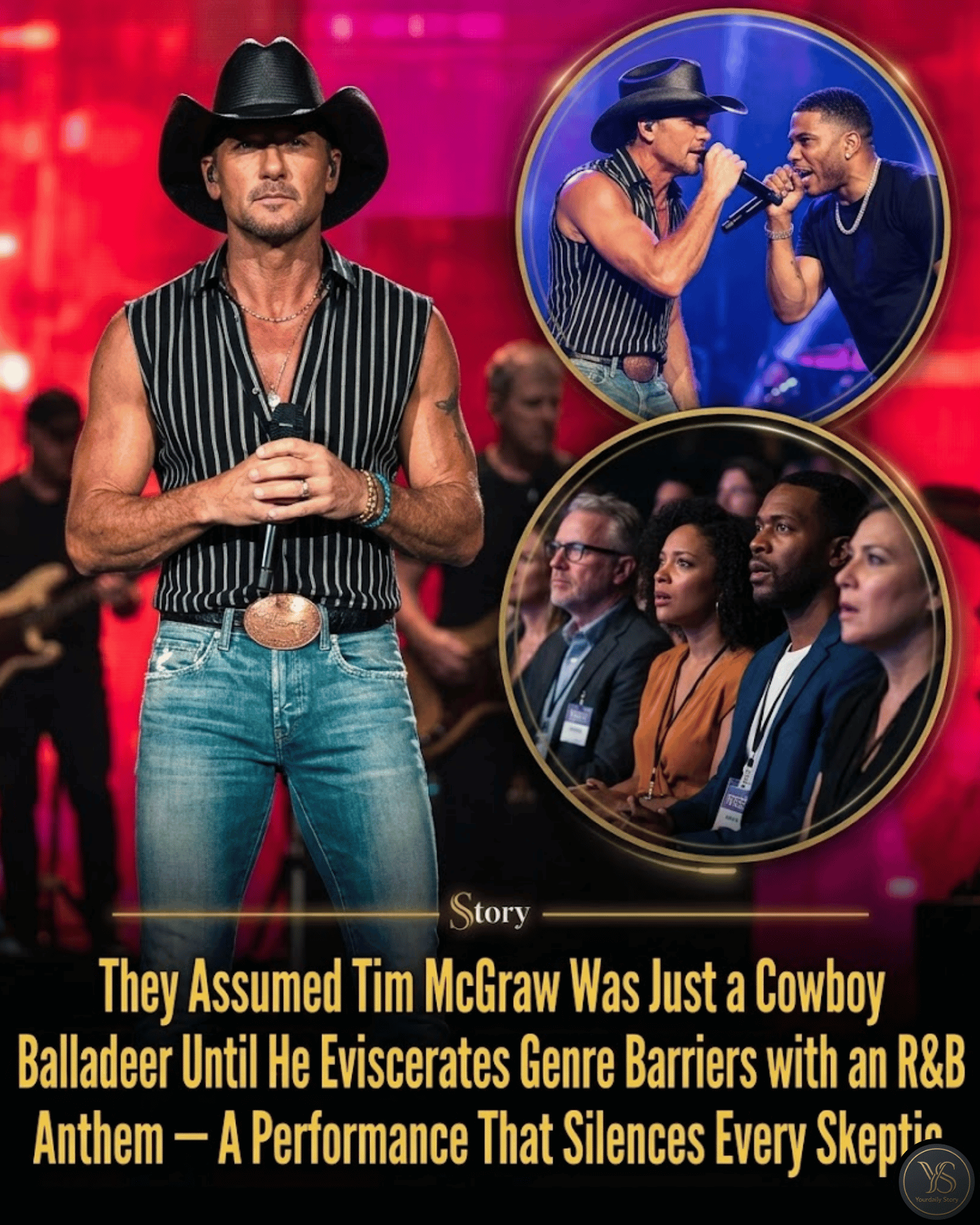 They Assumed Tim McGraw Was Just a Cowboy Balladeer Until He Eviscerates Genre Barriers with an R&B Anthem — A Performance That Silences Every Skeptic.