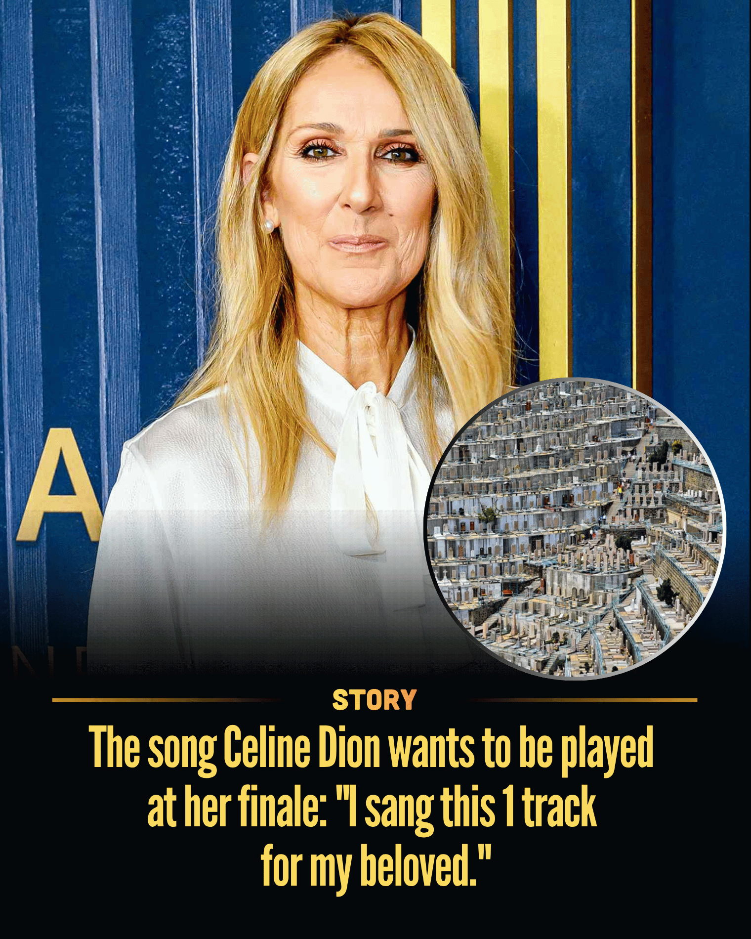 The song Celine Dion wants to be played at her finale: “I sang this 1 track for my beloved.”