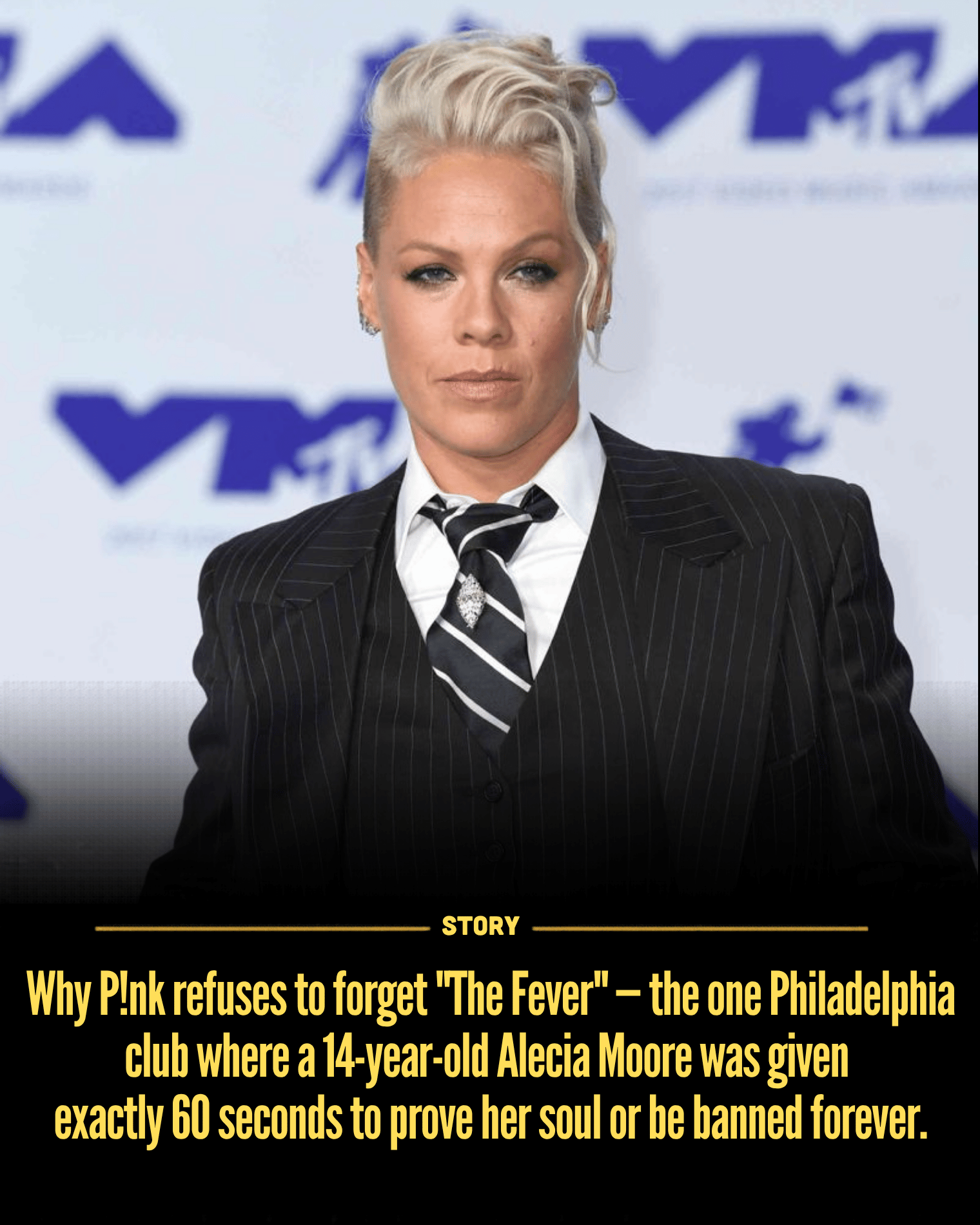 Why P!nk refuses to forget “The Fever” — the one Philadelphia club where a 14-year-old Alecia Moore was given exactly 60 seconds to prove her soul or be banned forever.