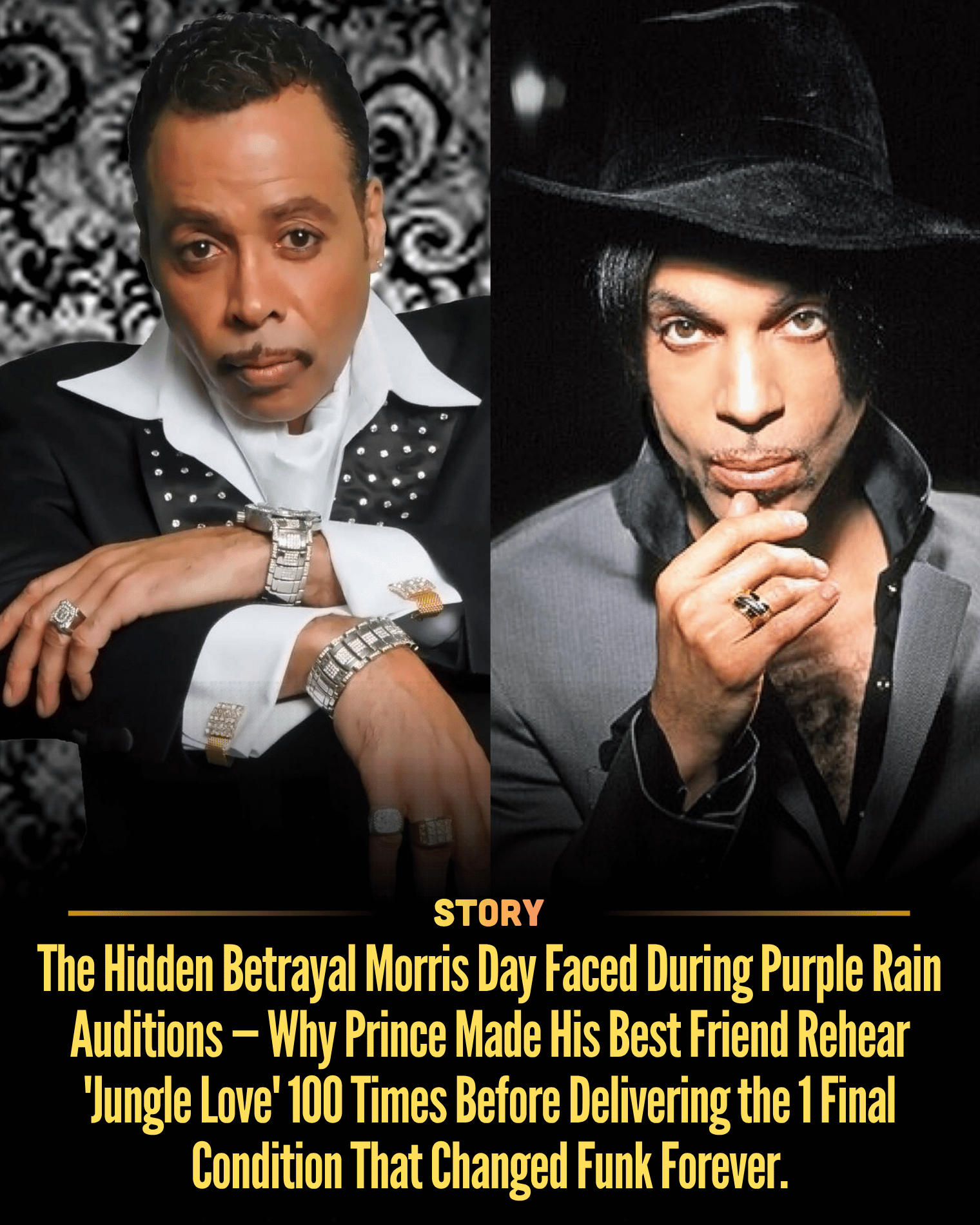 The Hidden Betrayal Morris Day Faced During Purple Rain Auditions — Why Prince Made His Best Friend Rehear ‘Jungle Love’ 100 Times Before Delivering the 1 Final Condition That Changed Funk Forever.