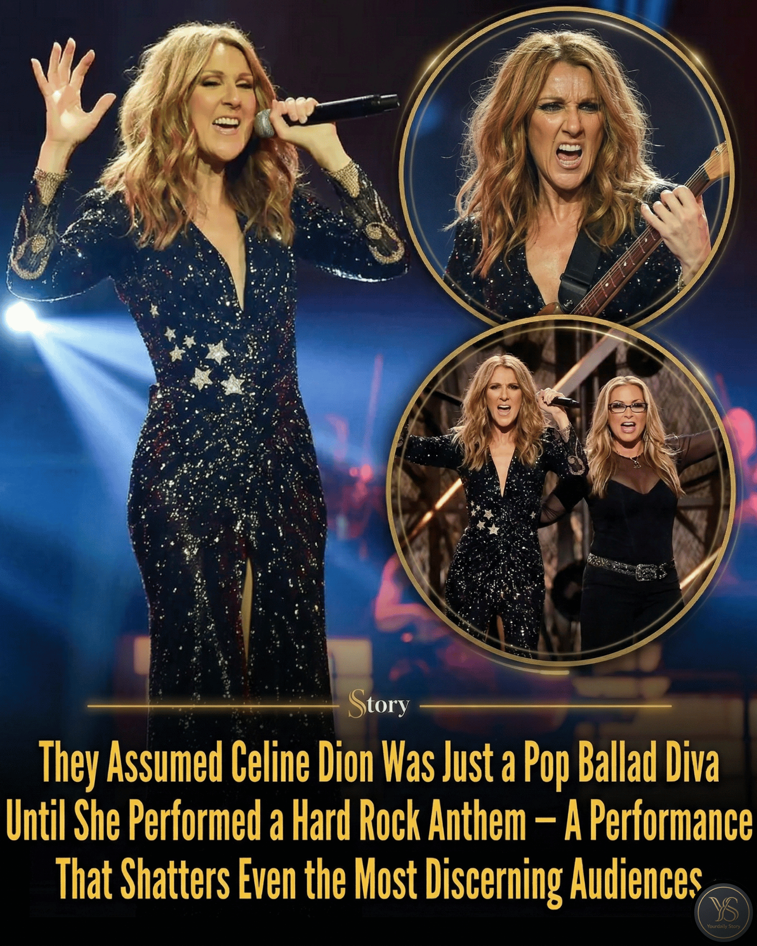 They Assumed Celine Dion Was Just a Pop Ballad Diva Until She Performed a Hard Rock Anthem — A Performance That Shatters Even the Most Discerning Audiences