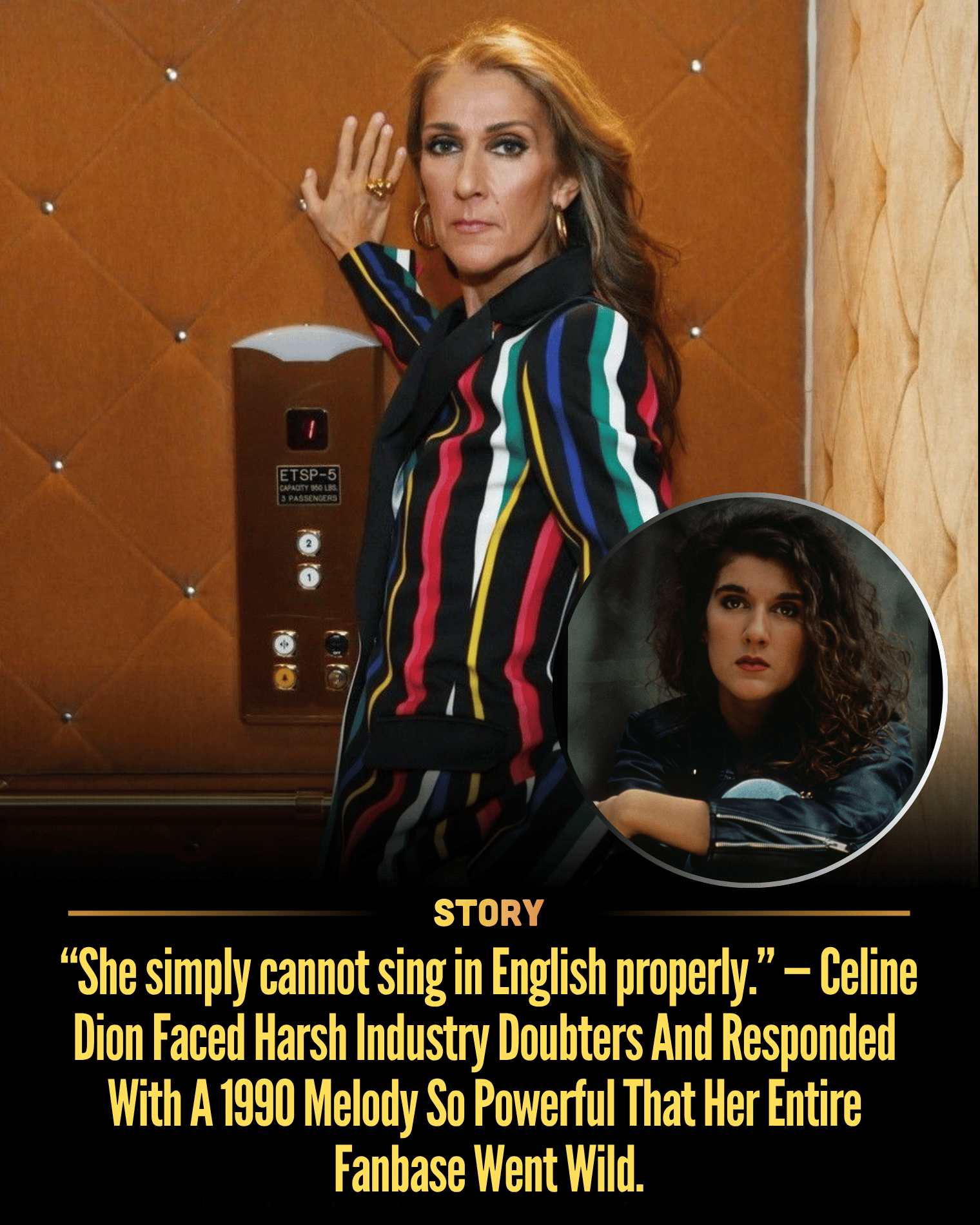 “She simply cannot sing in English properly.” — Celine Dion Faced Harsh Industry Doubters And Responded With A 1990 Melody So Powerful That Her Entire Fanbase Went Wild.