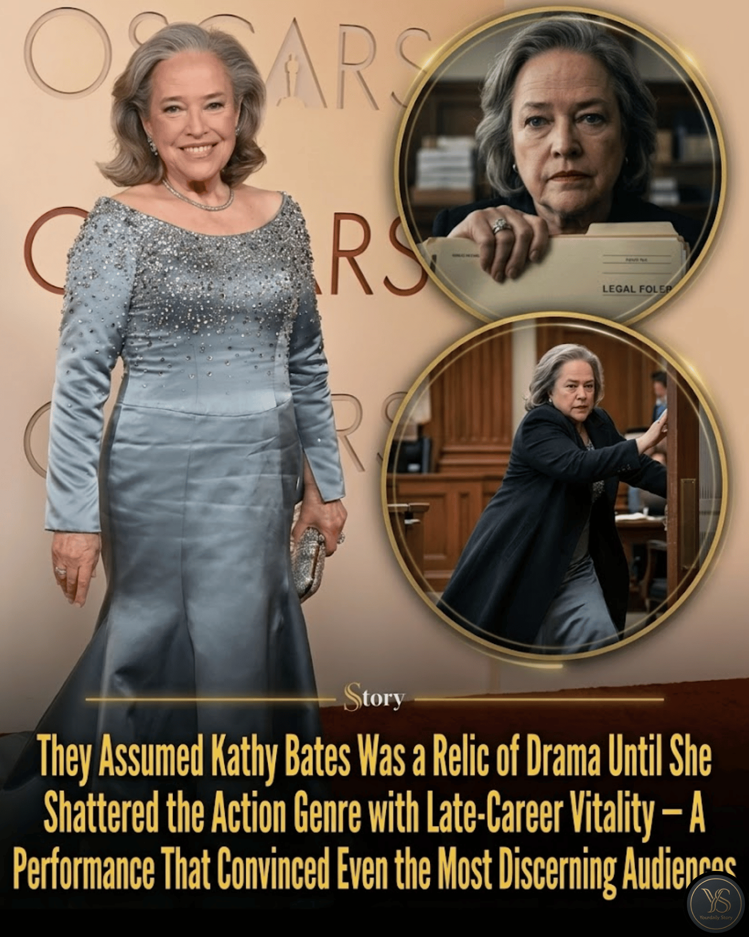 They Assumed Kathy Bates Was a Relic of Drama Until She Shattered the Action Genre with Late-Career Vitality — A Performance That Convinced Even the Most Discerning Audiences