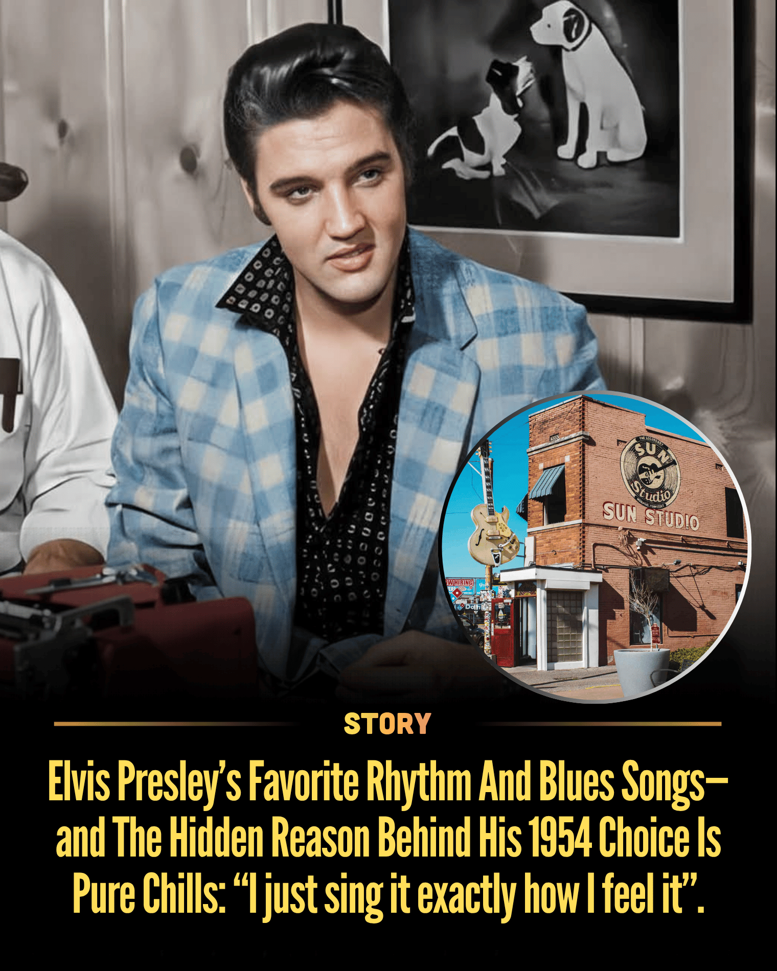 Elvis Presley’s Favorite Rhythm And Blues Songs—and The Hidden Reason Behind His 1954 Choice Is Pure Chills: “I just sing it exactly how I feel it”.