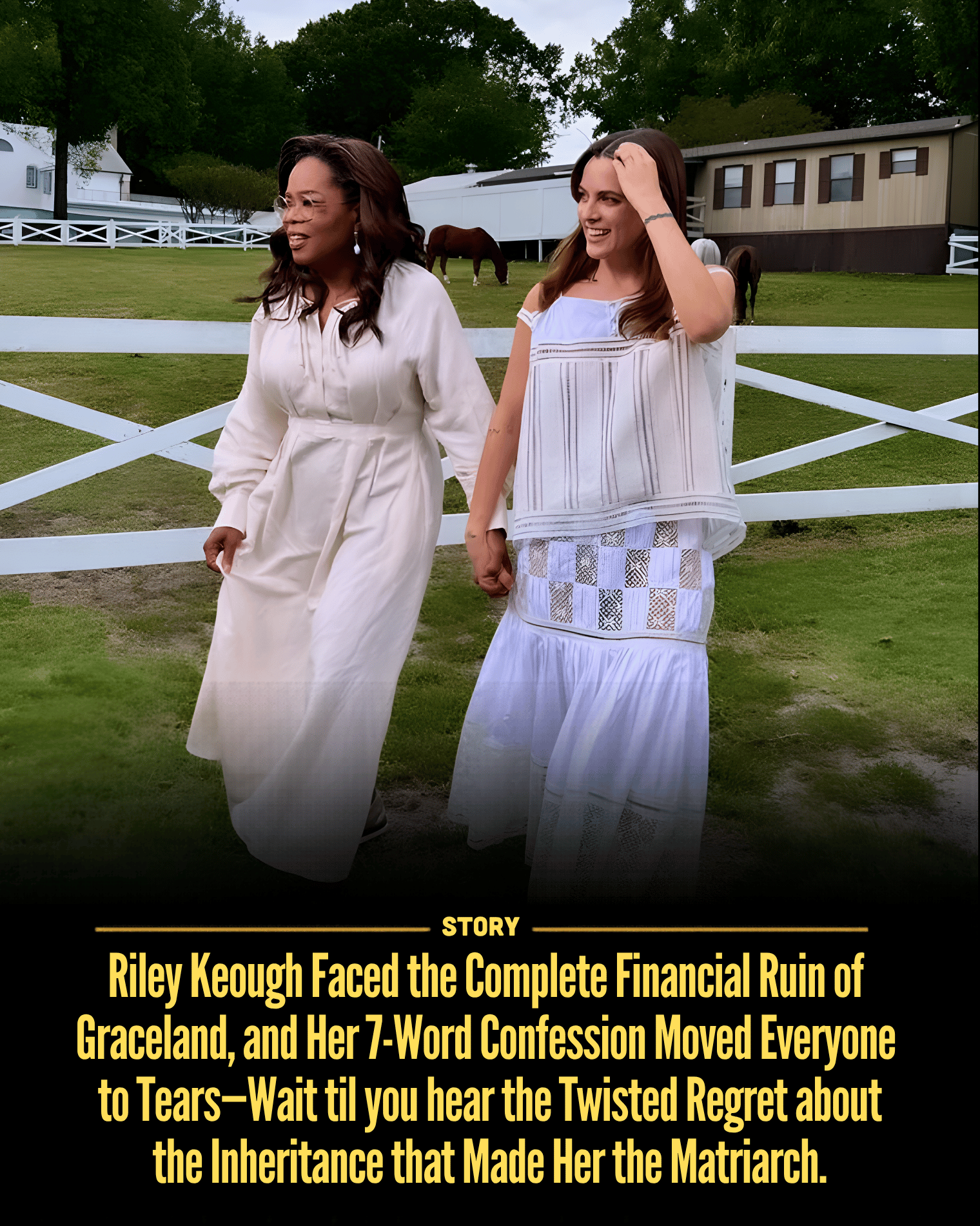 Riley Keough Faced the Complete Financial Ruin of Graceland, and Her 7-Word Confession Moved Everyone to Tears—Wait til you hear the Twisted Regret about the Inheritance that Made Her the Matriarch.