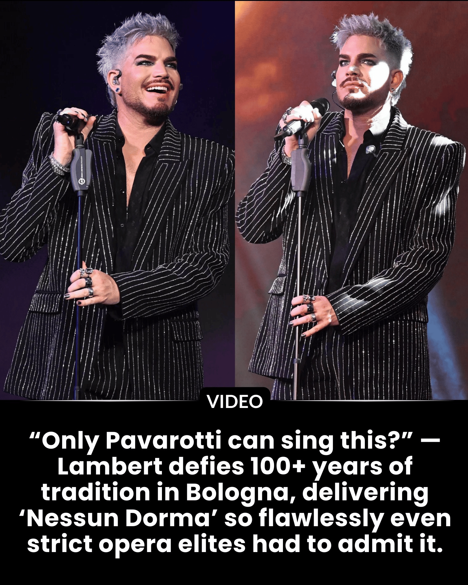 “Only Pavarotti can sing this?” — Lambert defies 100+ years of tradition in Bologna, delivering ‘Nessun Dorma’ so flawlessly even strict opera elites had to admit it.