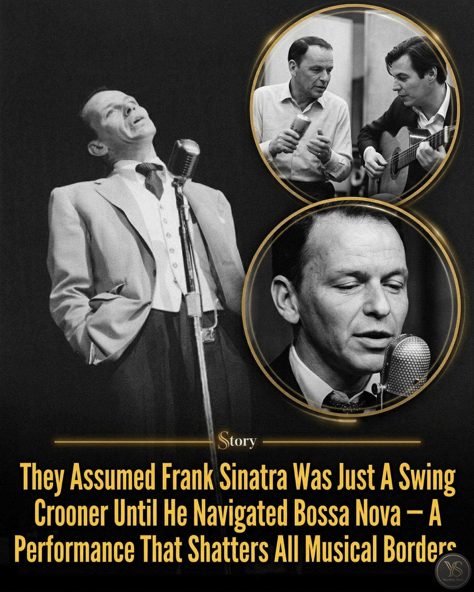 They Assumed Frank Sinatra Was Just A Swing Crooner Until He Navigated Bossa Nova — A Performance That Shatters All Musical Borders.