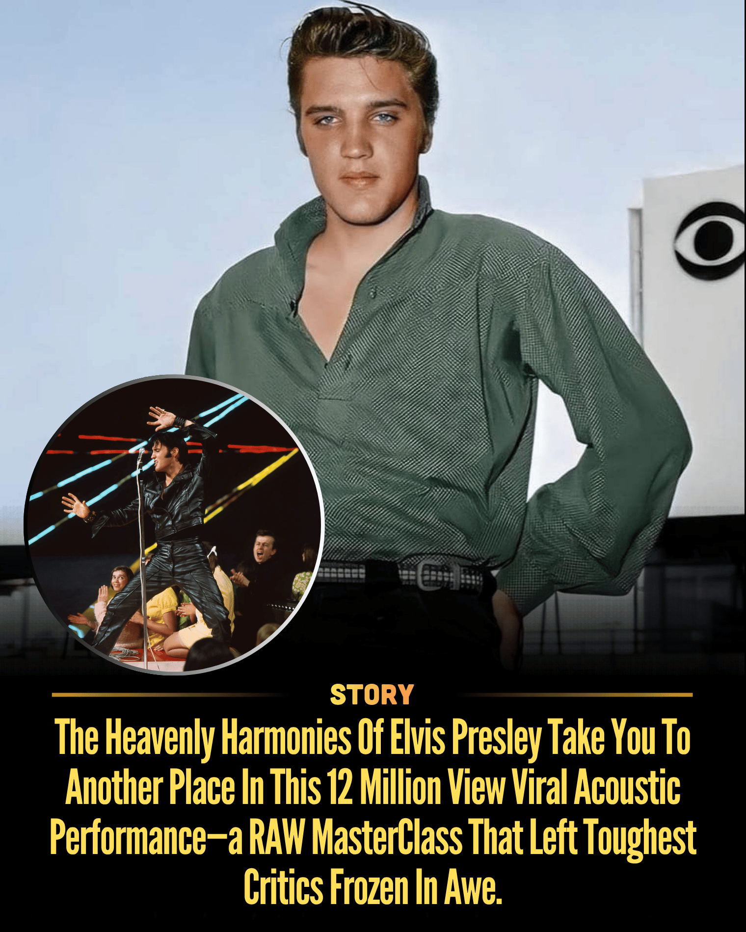 The Heavenly Harmonies Of Elvis Presley Take You To Another Place In This 12 Million View Viral Acoustic Performance—a RAW MasterClass That Left Toughest Critics Frozen In Awe.
