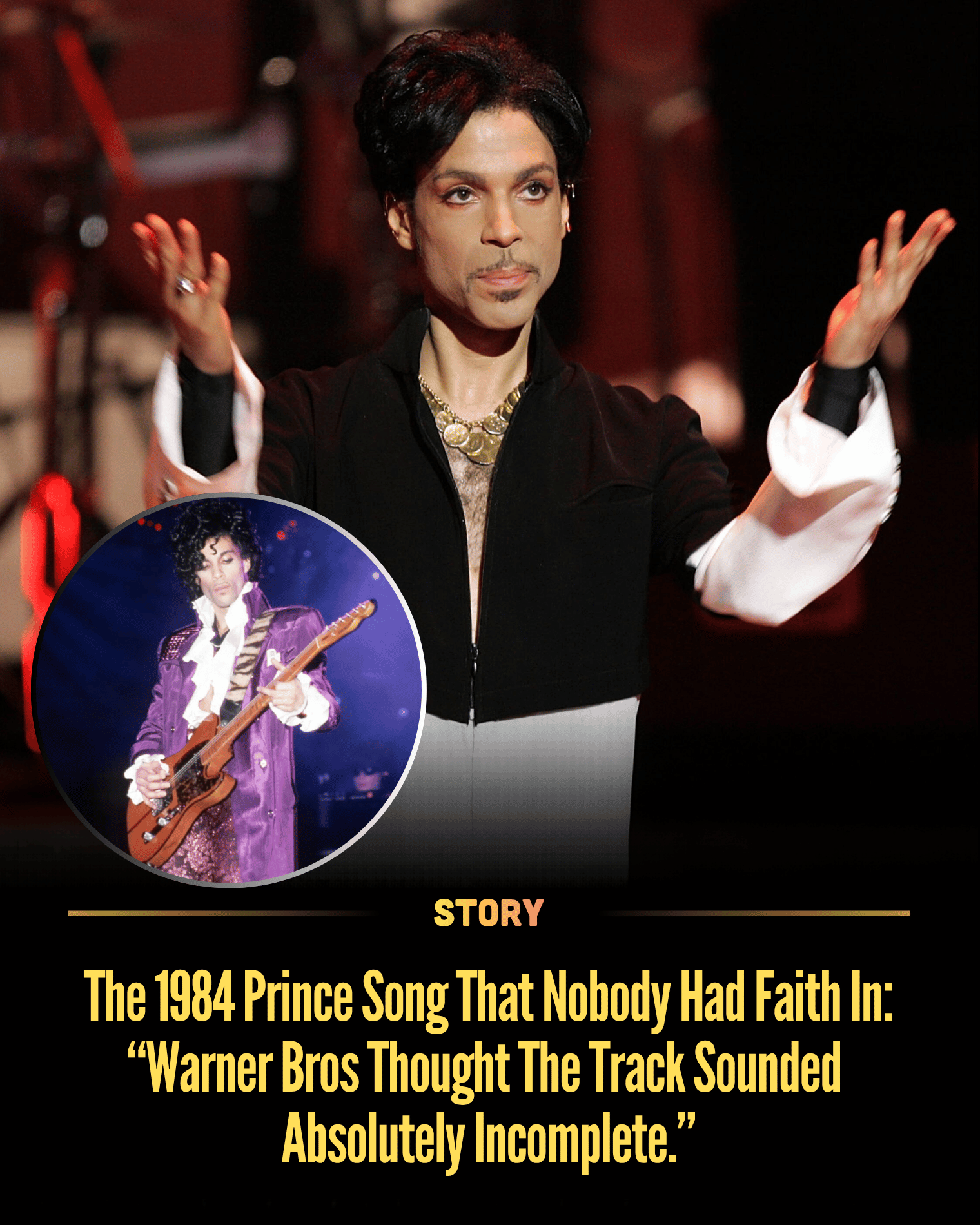 The 1984 Prince Song That Nobody Had Faith In: “Warner Bros Thought The Track Sounded Absolutely Incomplete.”