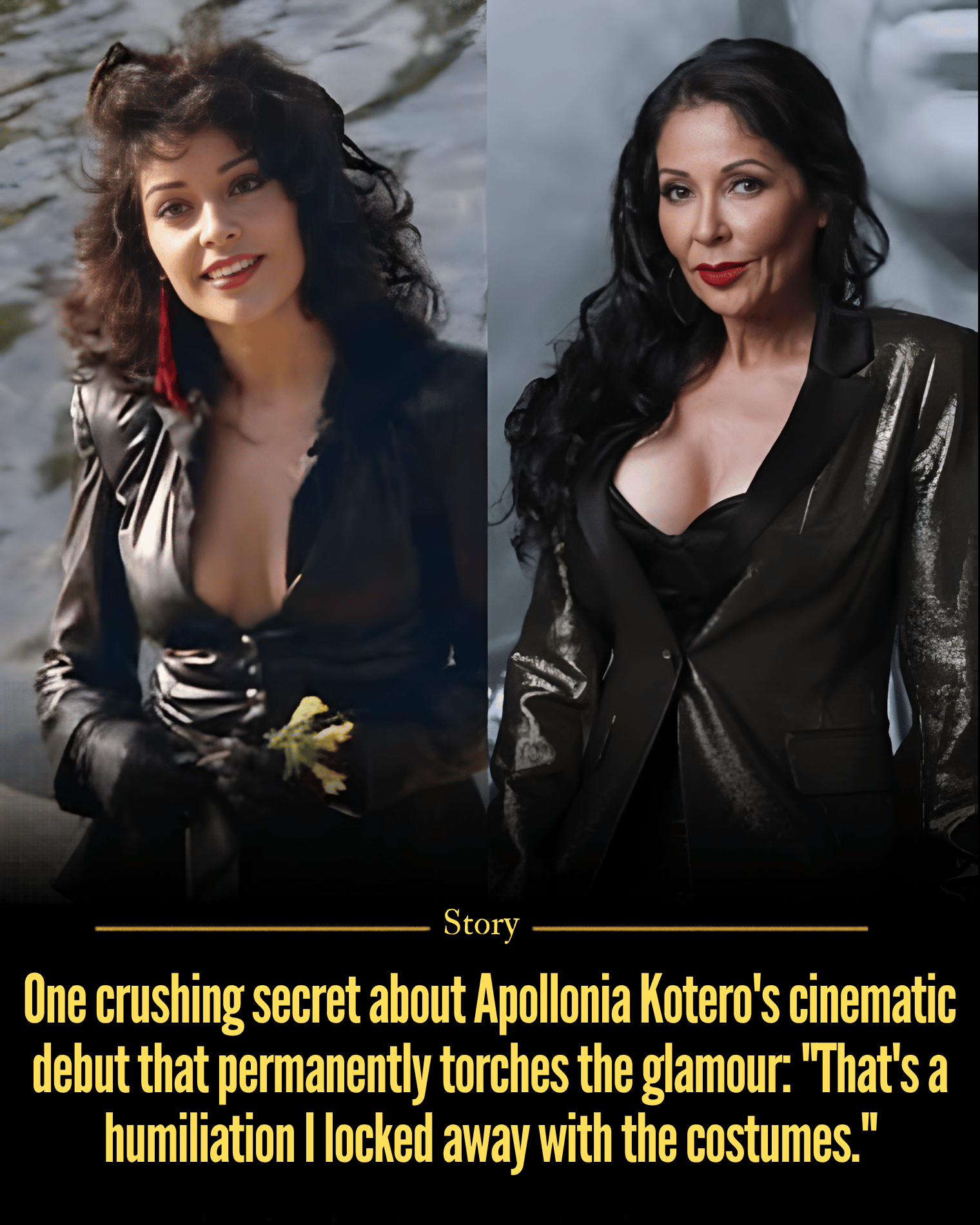 One crushing secret about Apollonia Kotero’s cinematic debut that permanently torches the glamour: “That’s a humiliation I locked away with the costumes.”