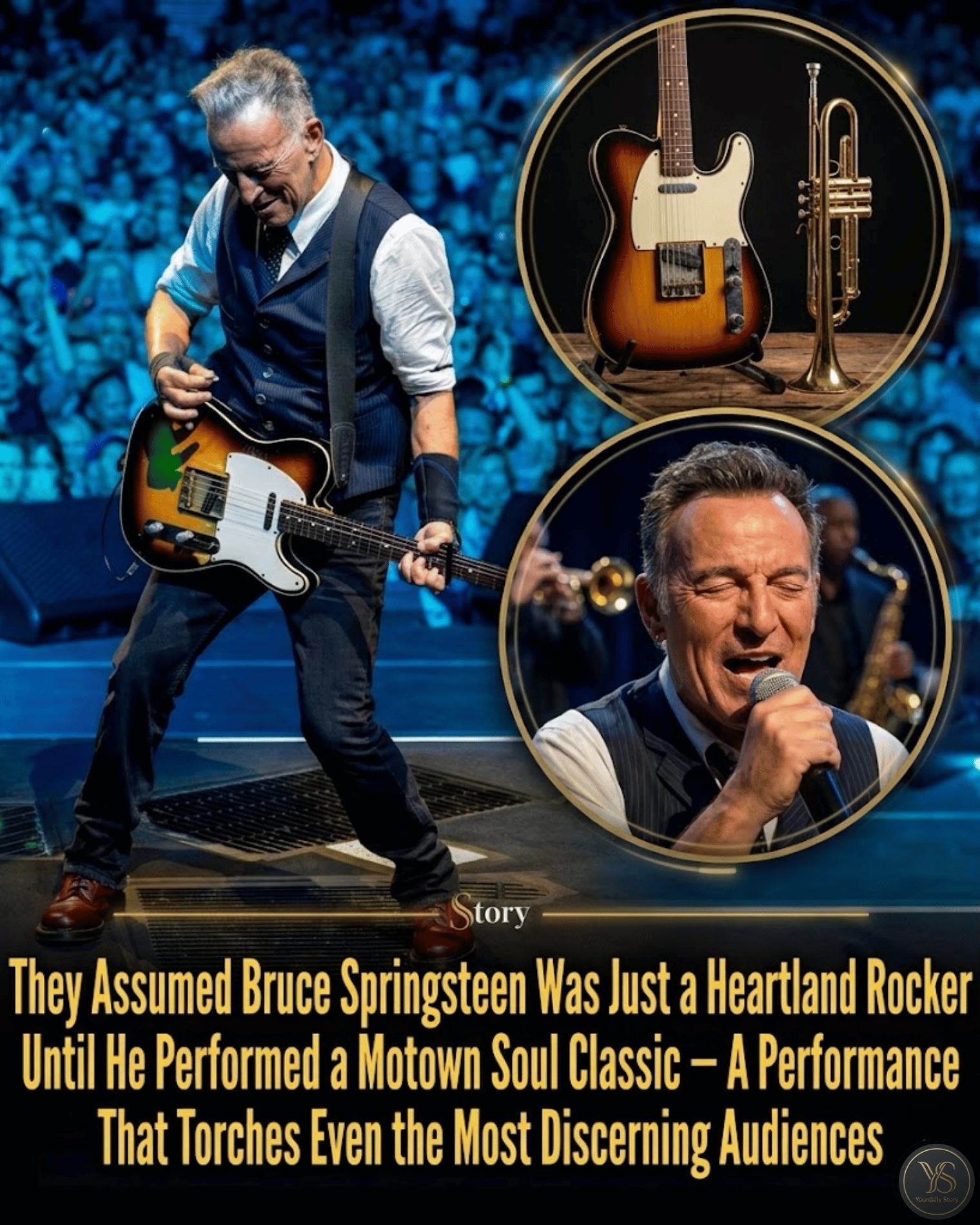 They Assumed Bruce Springsteen Was Just a Heartland Rocker Until He Performed a Motown Soul Classic — A Performance That Torches Even the Most Discerning Audiences