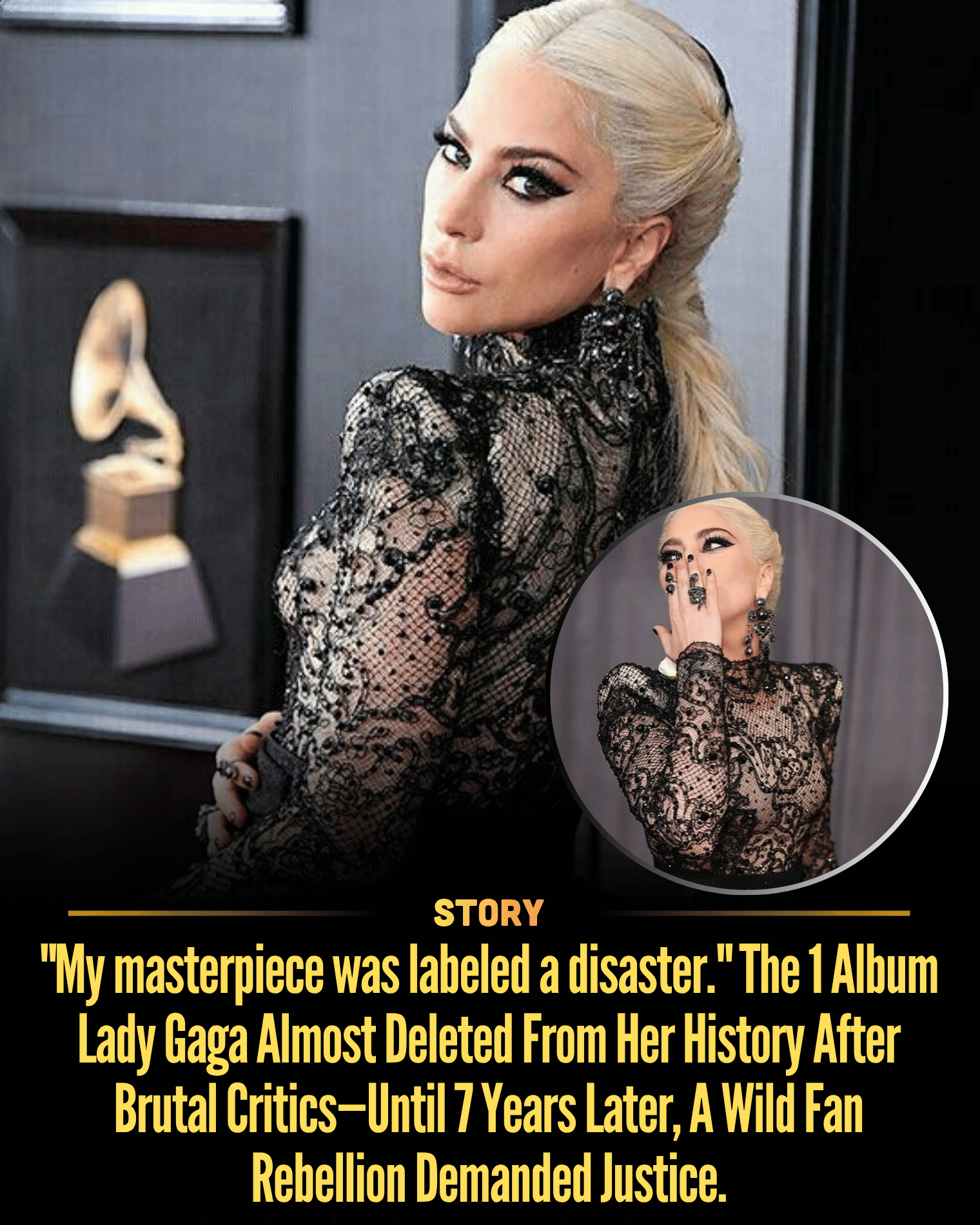 “My masterpiece was labeled a disaster.” The 1 Album Lady Gaga Almost Deleted From Her History After Brutal Critics—Until 7 Years Later, A Wild Fan Rebellion Demanded Justice.