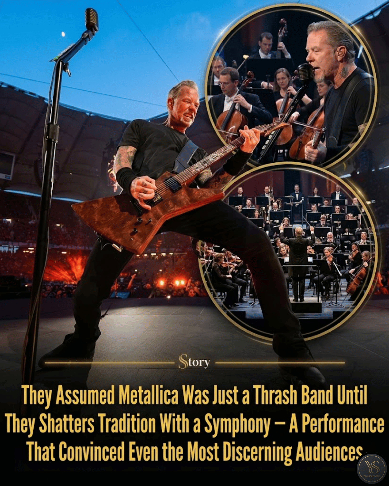 They Assumed Metallica Was Just a Thrash Band Until They Shatters Tradition With a Symphony — A Performance That Convinced Even the Most Discerning Audiences