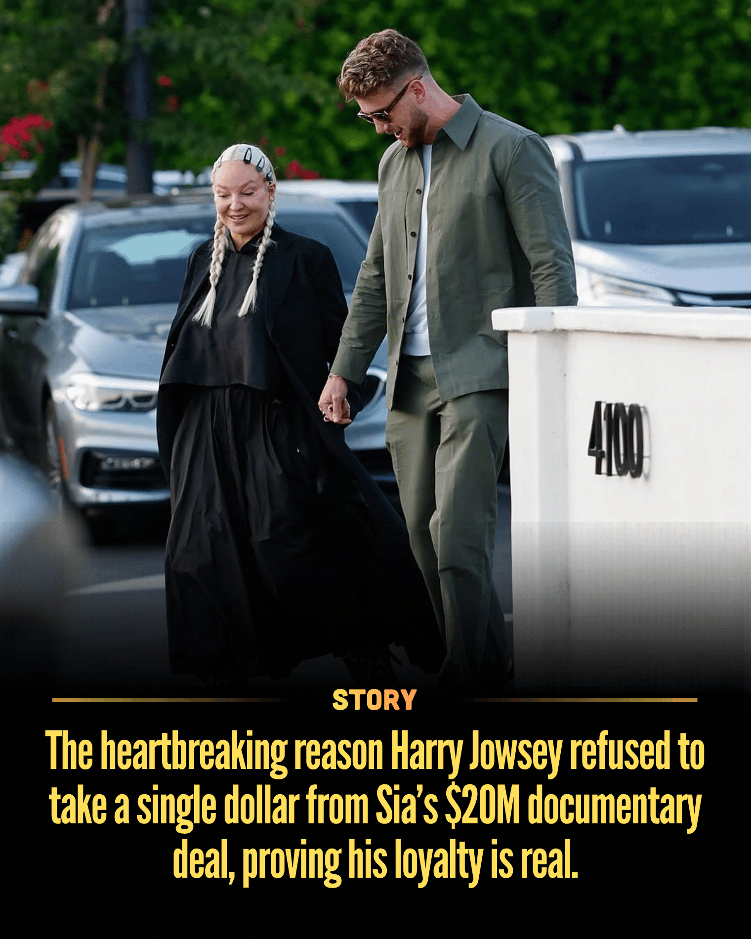 The heartbreaking reason Harry Jowsey refused to take a single dollar from Sia’s $20M documentary deal, proving his loyalty is real.