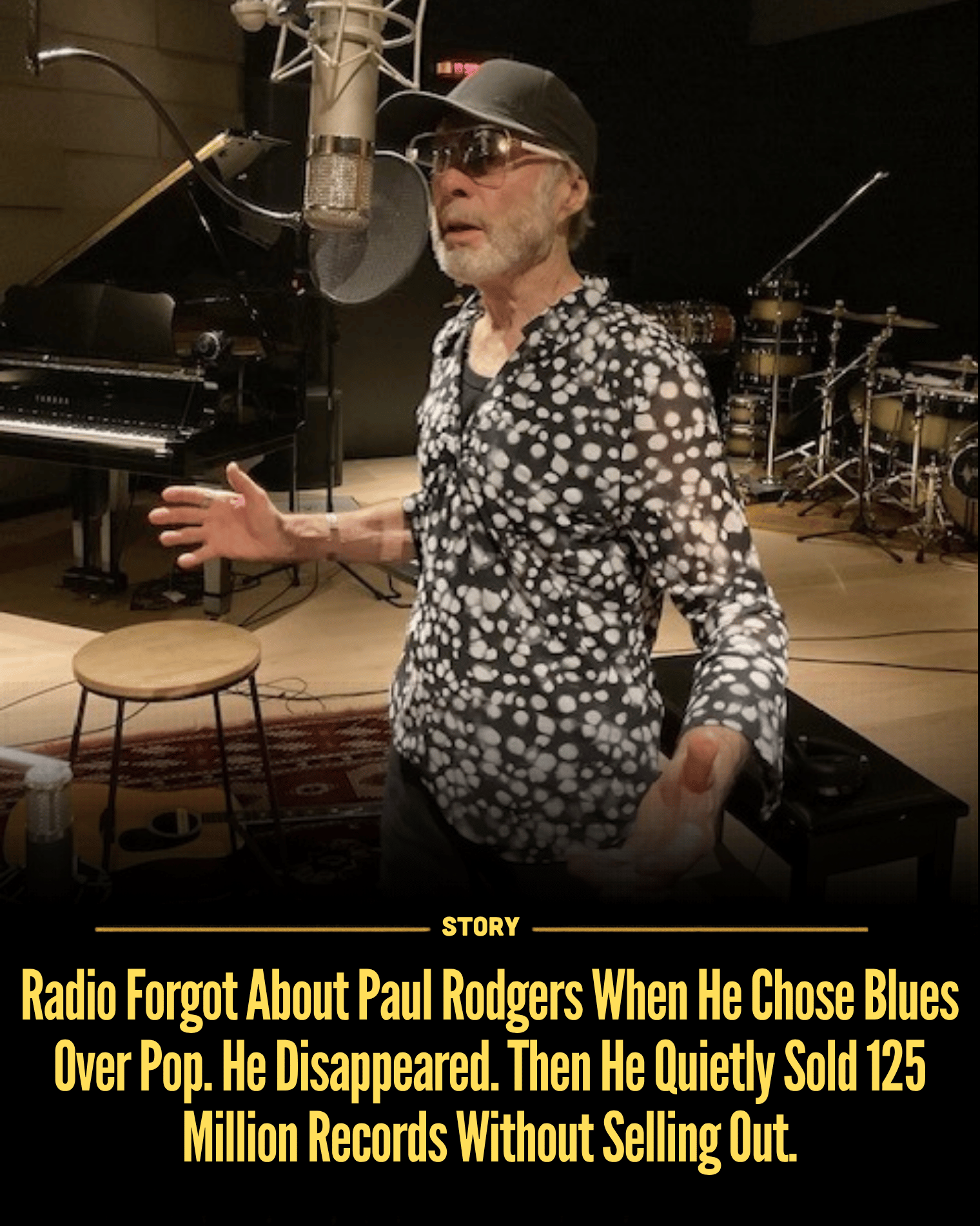 Radio Forgot About Paul Rodgers When He Chose Blues Over Pop. He Disappeared. Then He Quietly Sold 125 Million Records Without Selling Out.