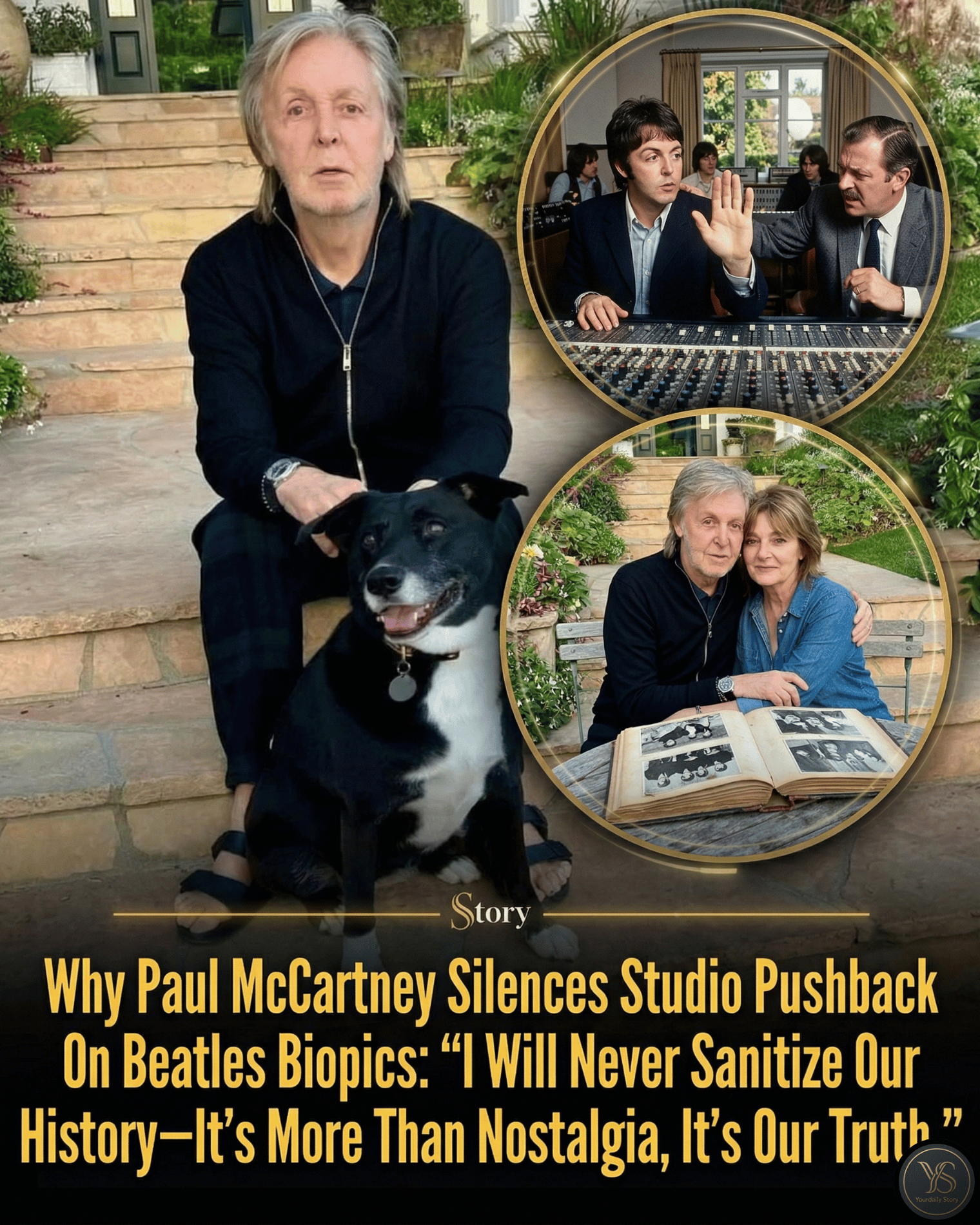 Why Paul McCartney Silences Studio Pushback On Beatles Biopics: “I Will Never Sanitize Our History—It’s More Than Nostalgia, It’s Our Truth.”