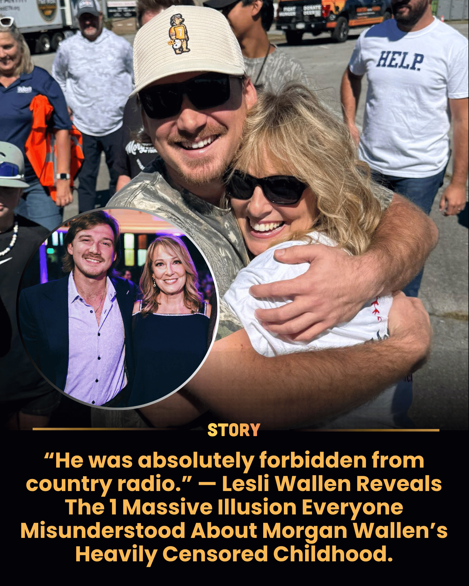 “He was absolutely forbidden from country radio.” — Lesli Wallen Reveals The 1 Massive Illusion Everyone Misunderstood About Morgan Wallen’s Heavily Censored Childhood.