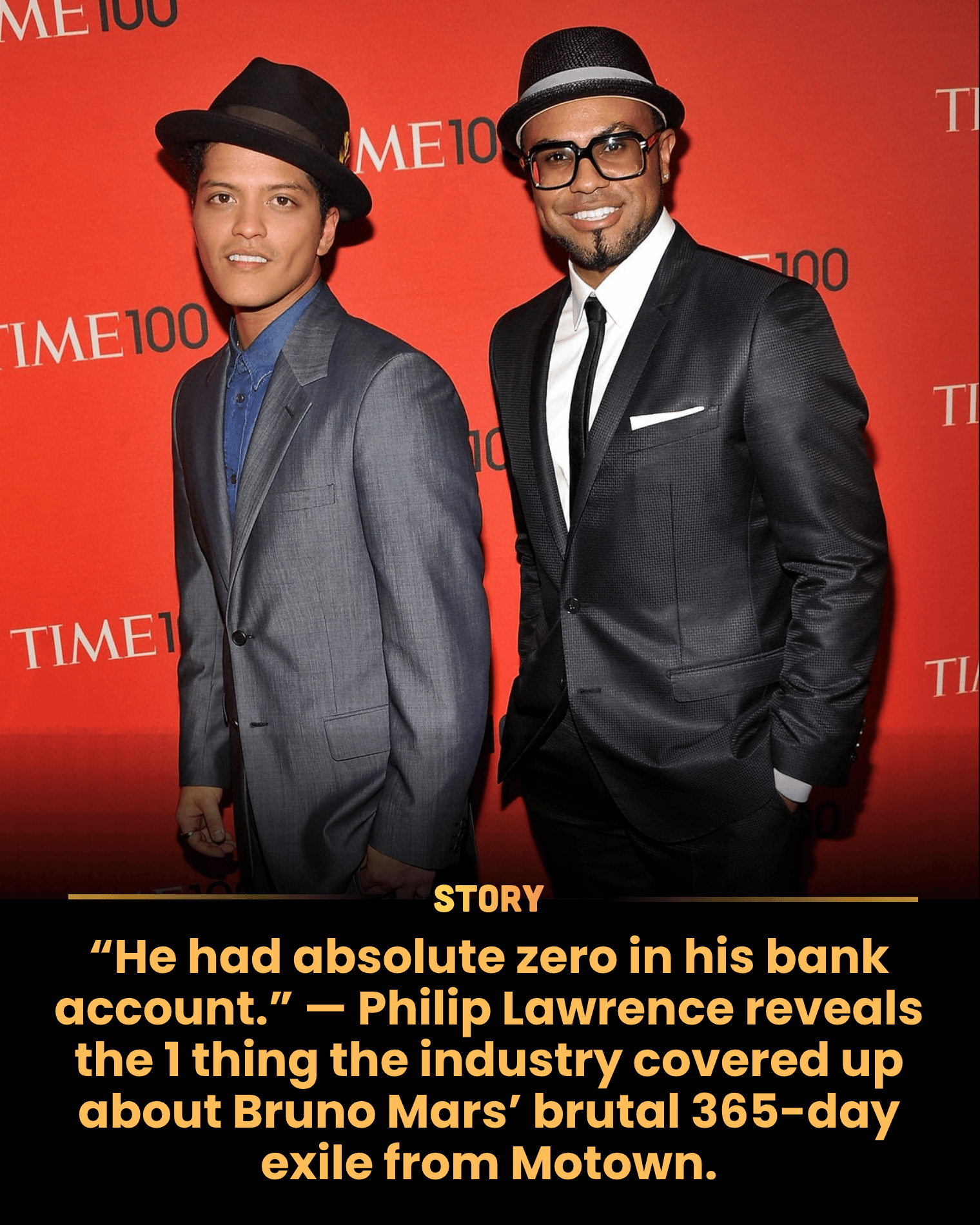 “He had absolute zero in his bank account.” — Philip Lawrence reveals the 1 thing the industry covered up about Bruno Mars’ brutal 365-day exile from Motown.