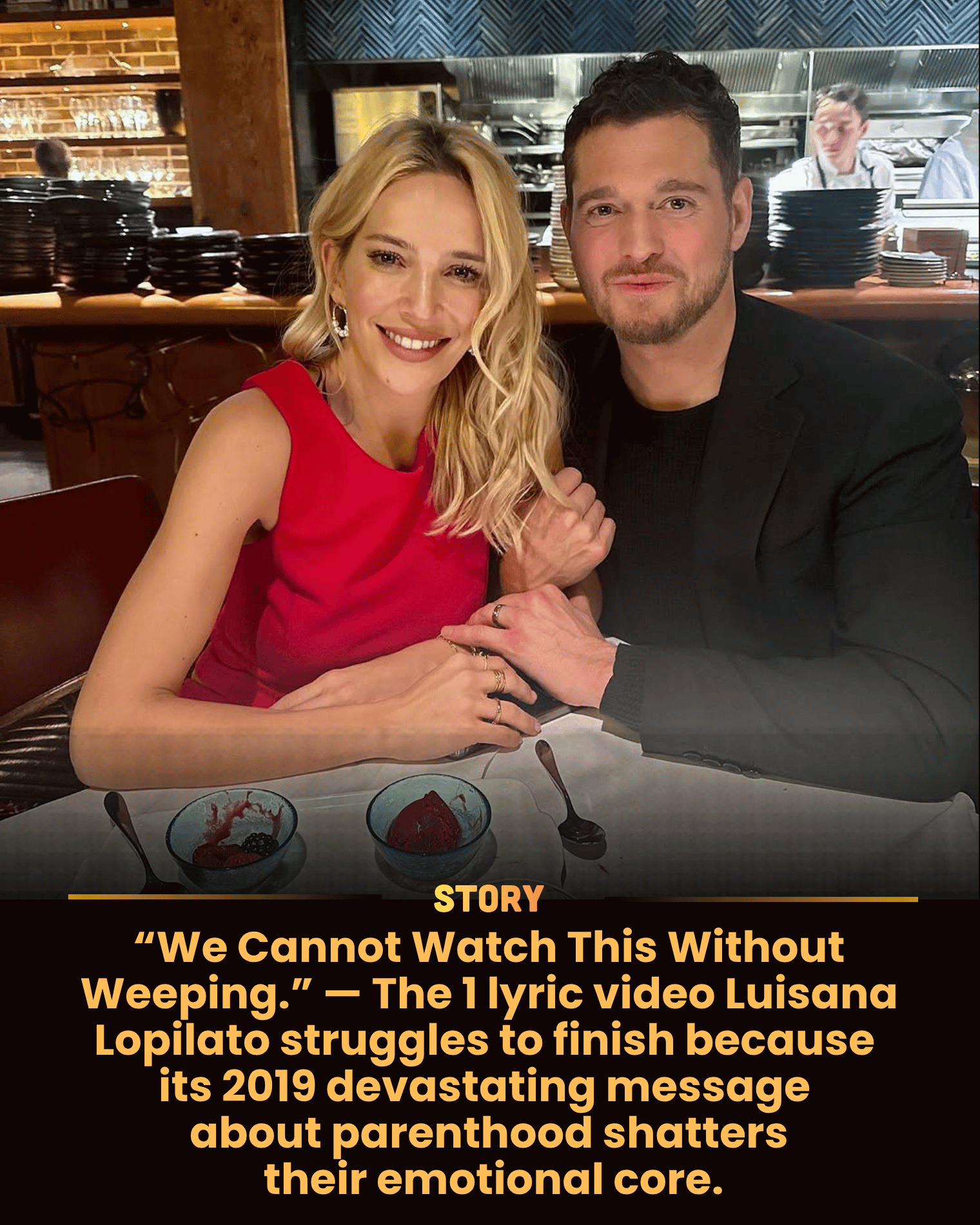 “We Cannot Watch This Without Weeping.” — The 1 lyric video Luisana Lopilato struggles to finish because its 2019 devastating message about parenthood shatters their emotional core.